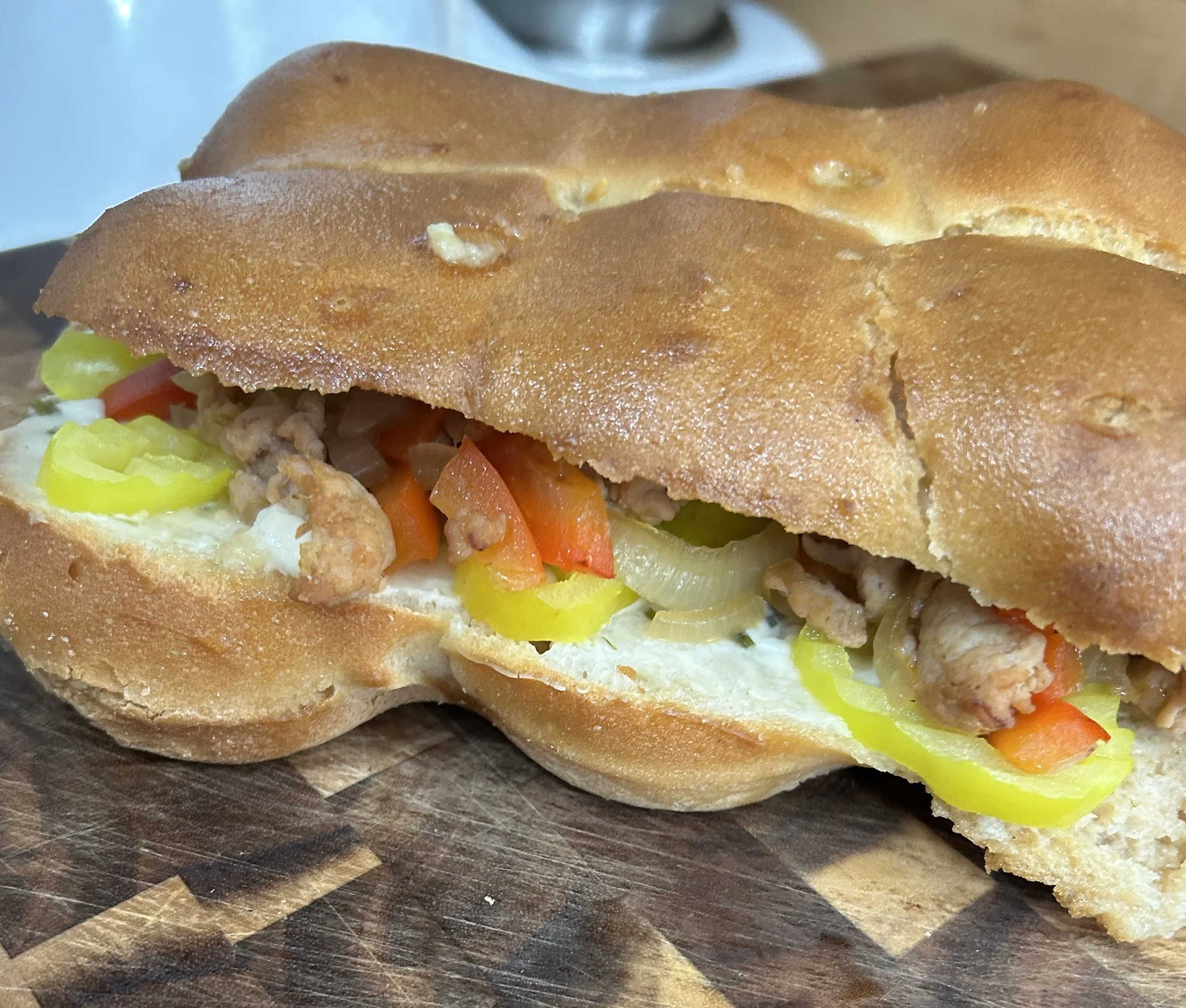 Chicken Sausage Sliders