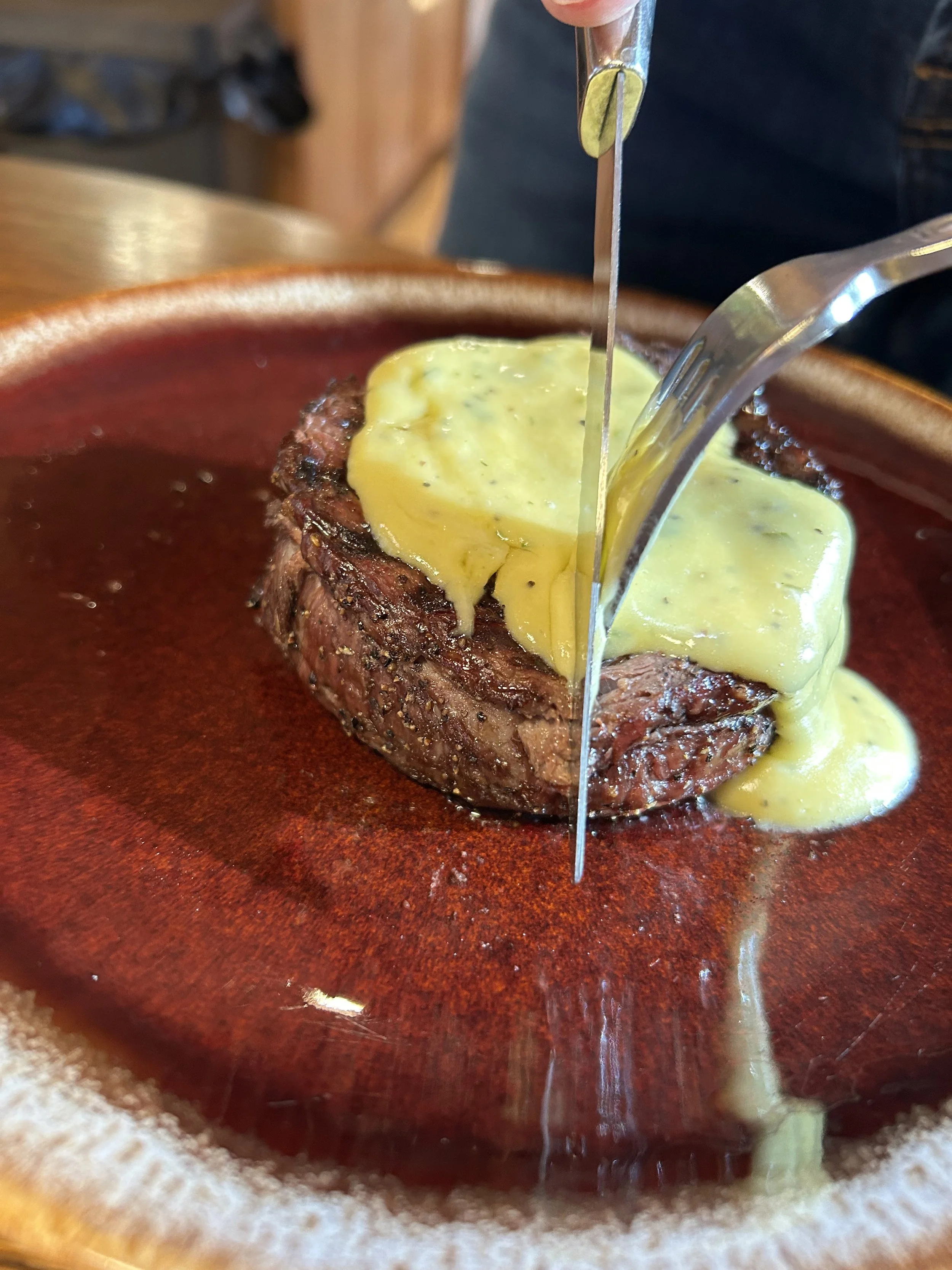 Ribeye Pinwheels with Béarnaise