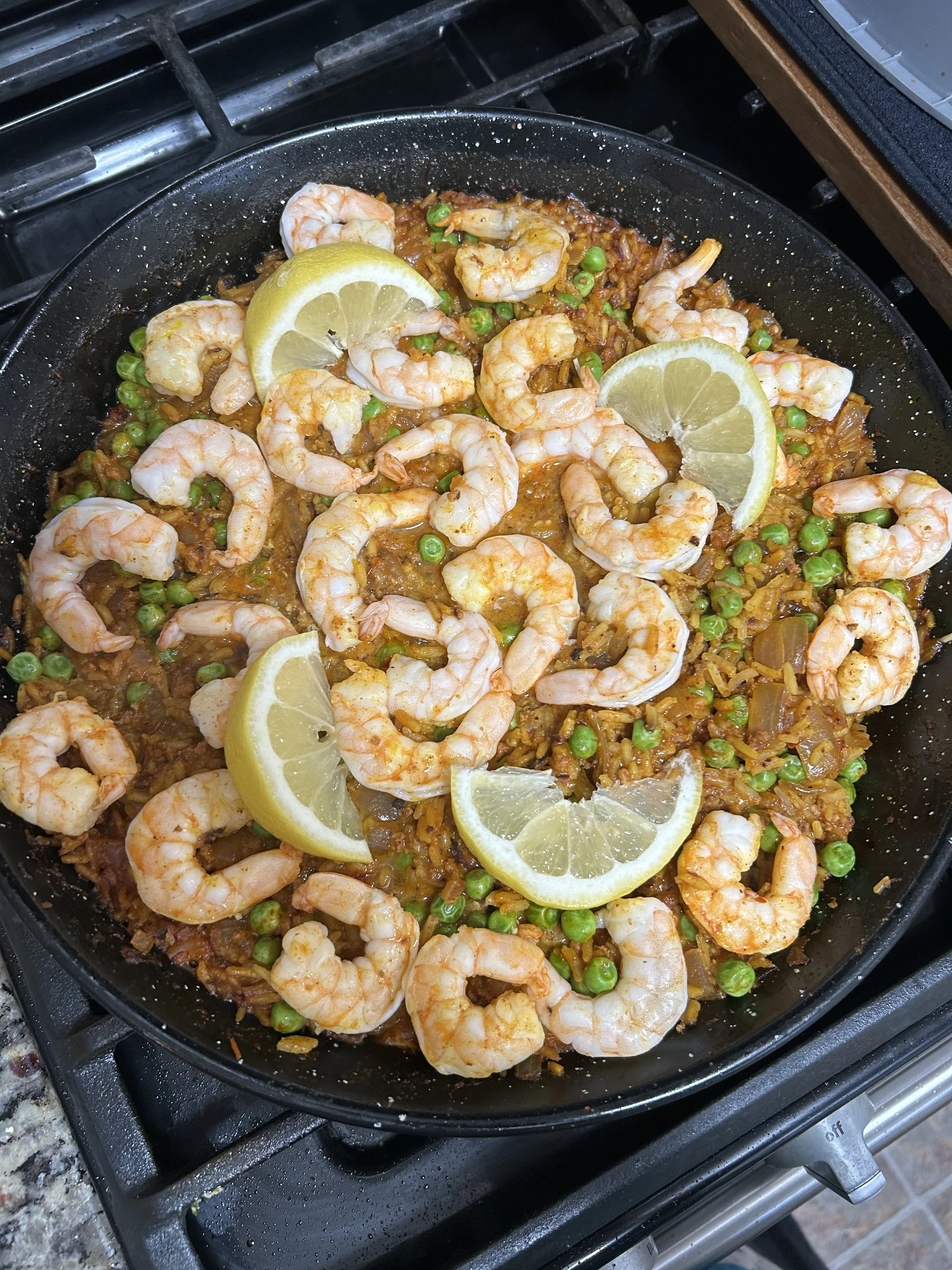 Chorizo and Shrimp Paella
