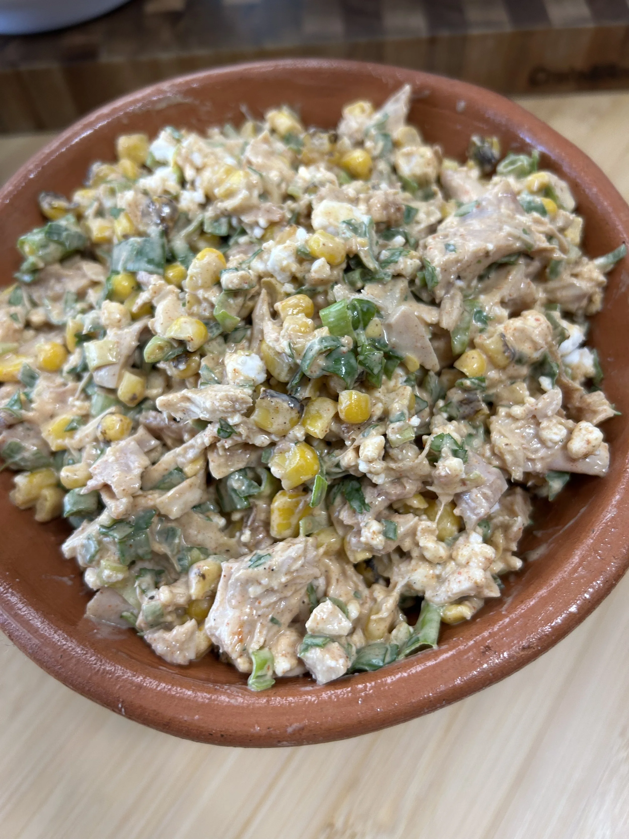 Street Corn Chicken Salad