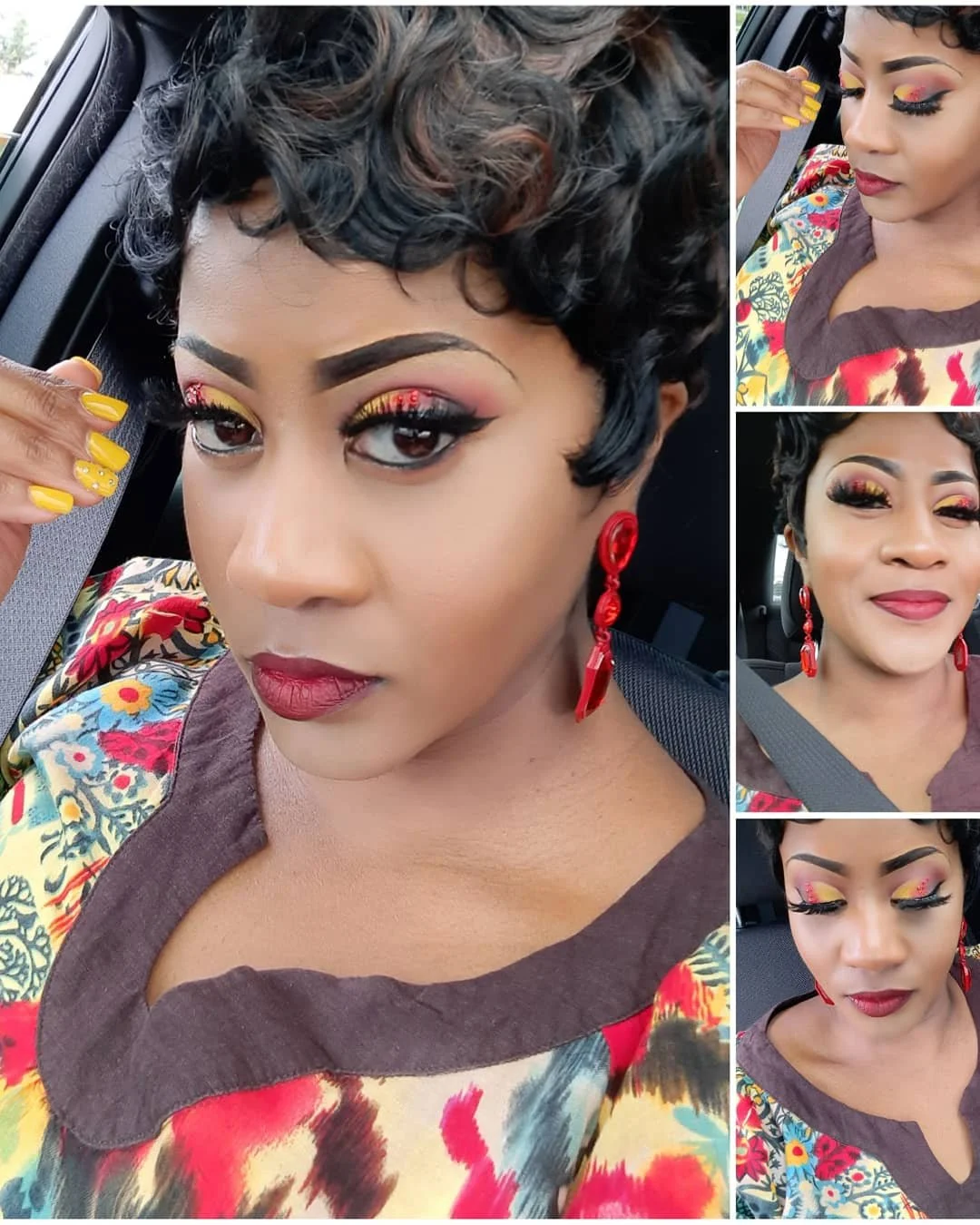 Glitter and Rhinestone Eyes