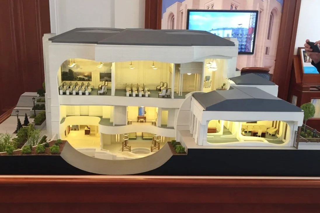 Paris Temple Model