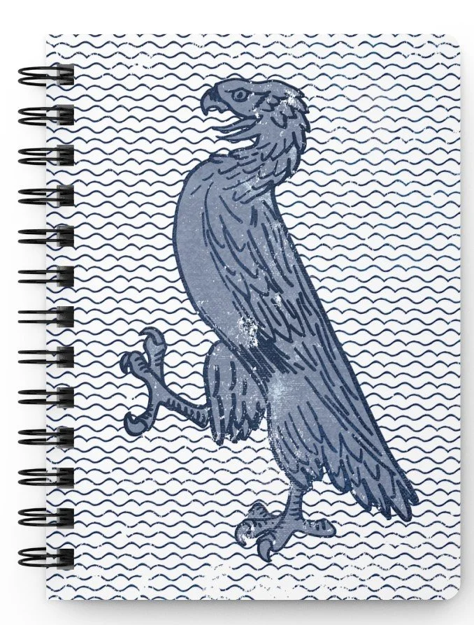 Herald the Hawk Spiral Notebook
