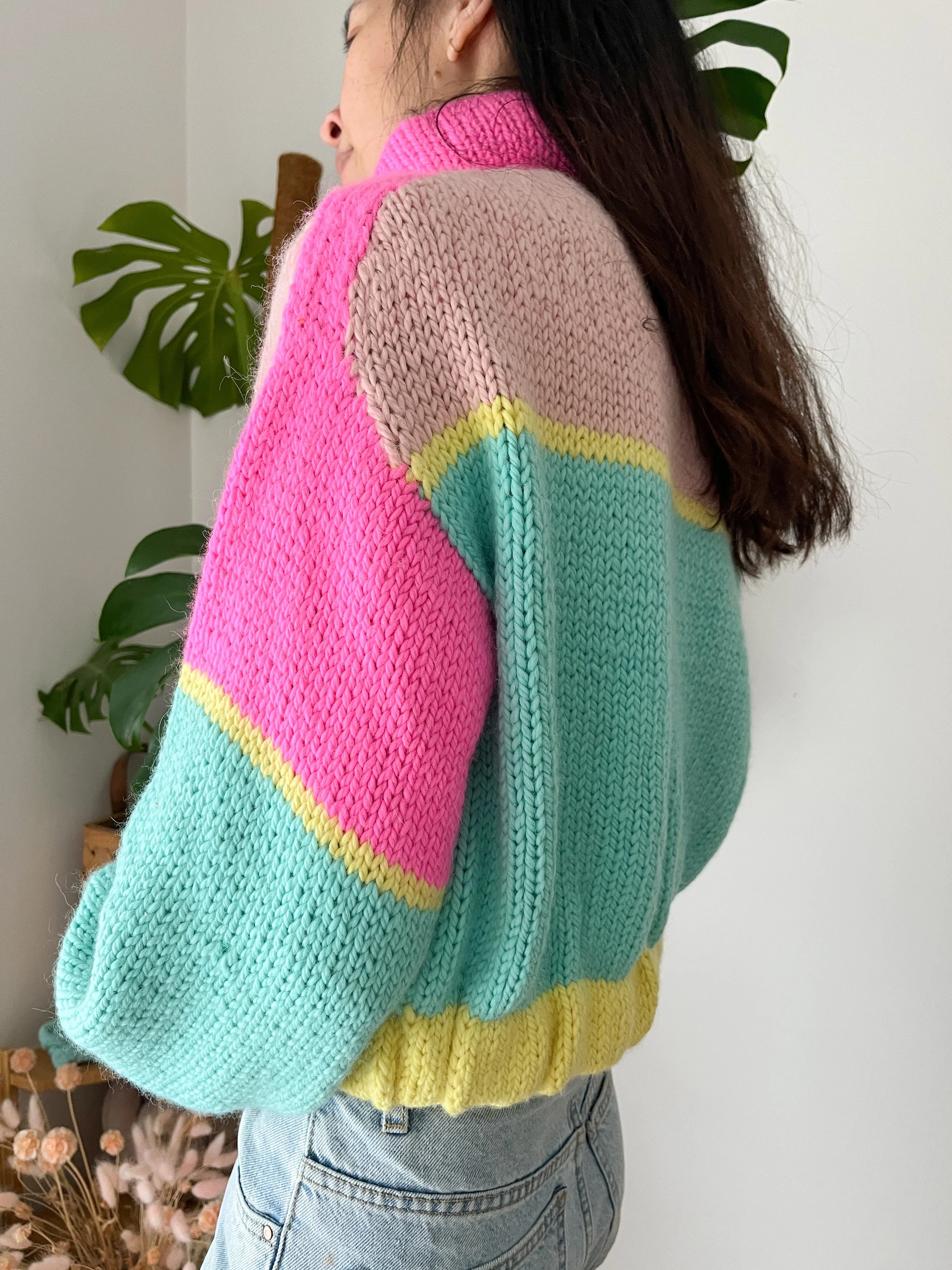 Color Pop Knitted Coordinates