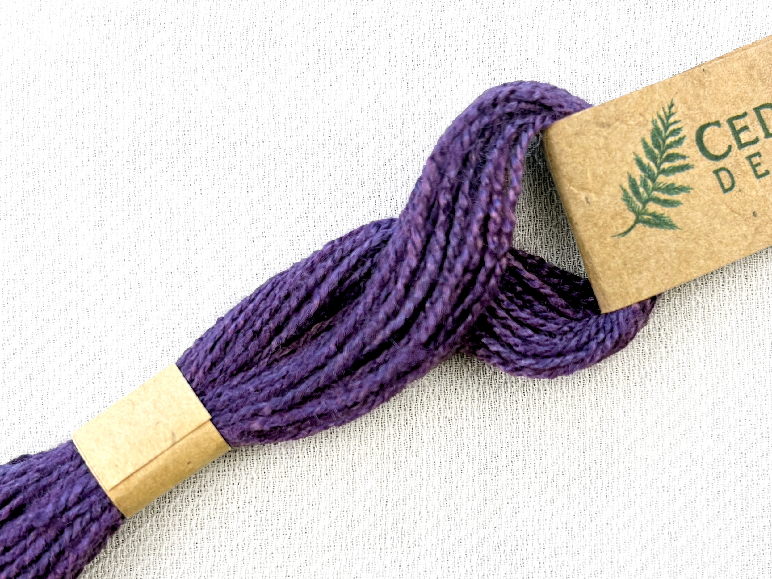 Purple Silk Embroidery Floss