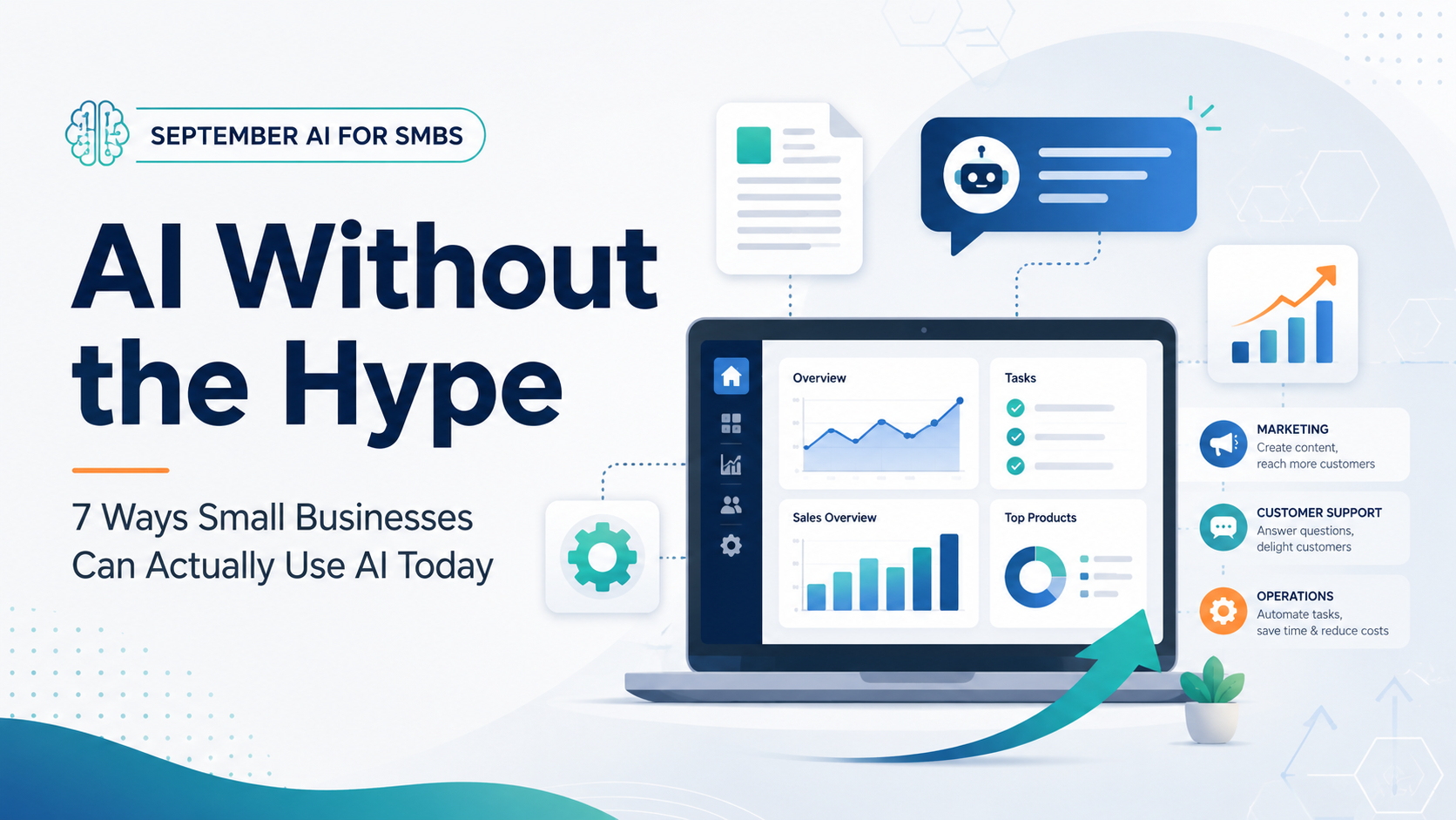 AI Without the Hype: 7 Ways Small Businesses Can Actually Use AI Today