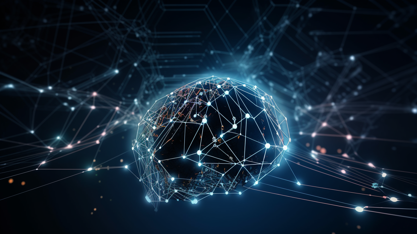 a cyber brain with many connectors