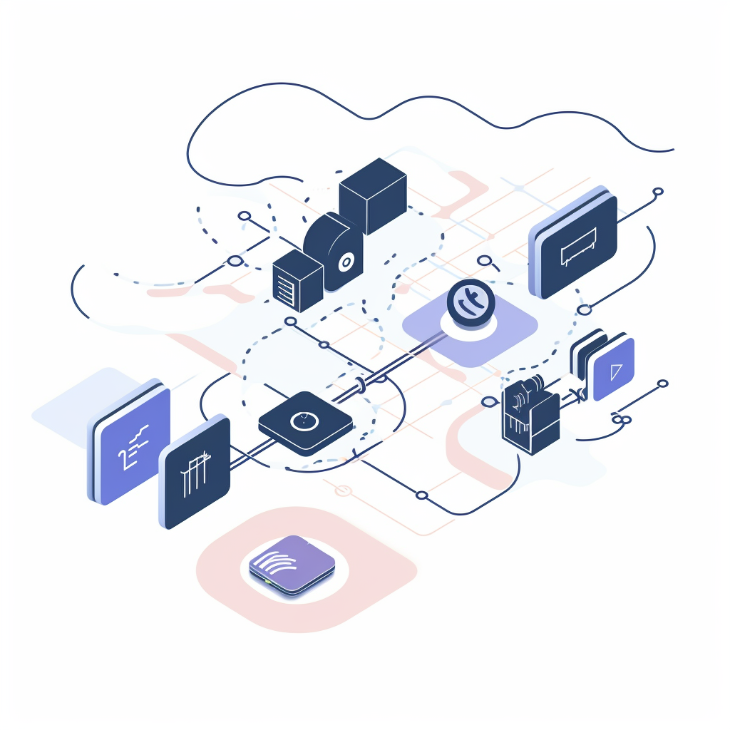 a connected group of security devices