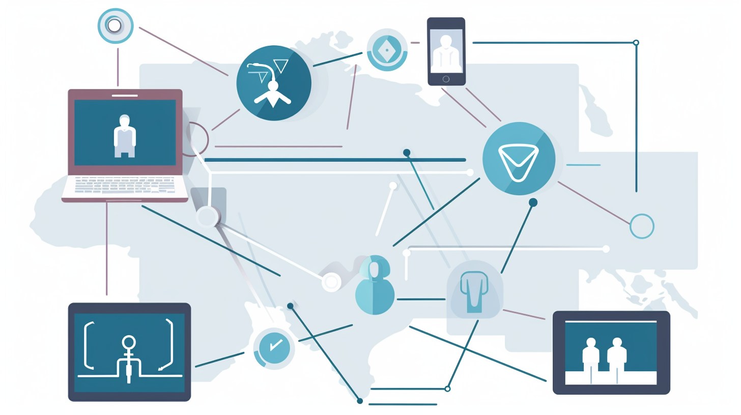 connected devices along the medical data chain
