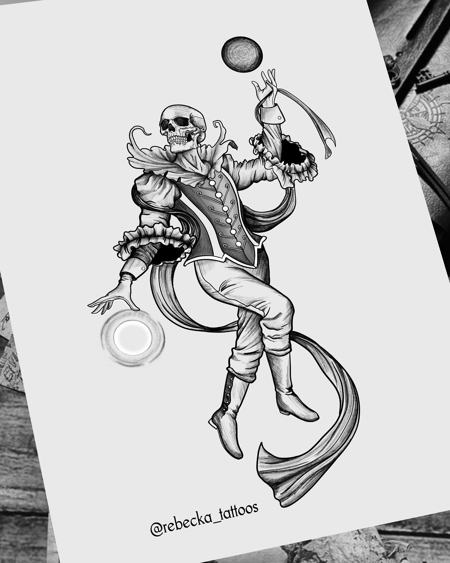 Skeleton 
Design available 
#skeleton #tattoo #tattoos #nz #nzauckland #auckland #whangaparāoa #tattooartist #flash #tattoodesign