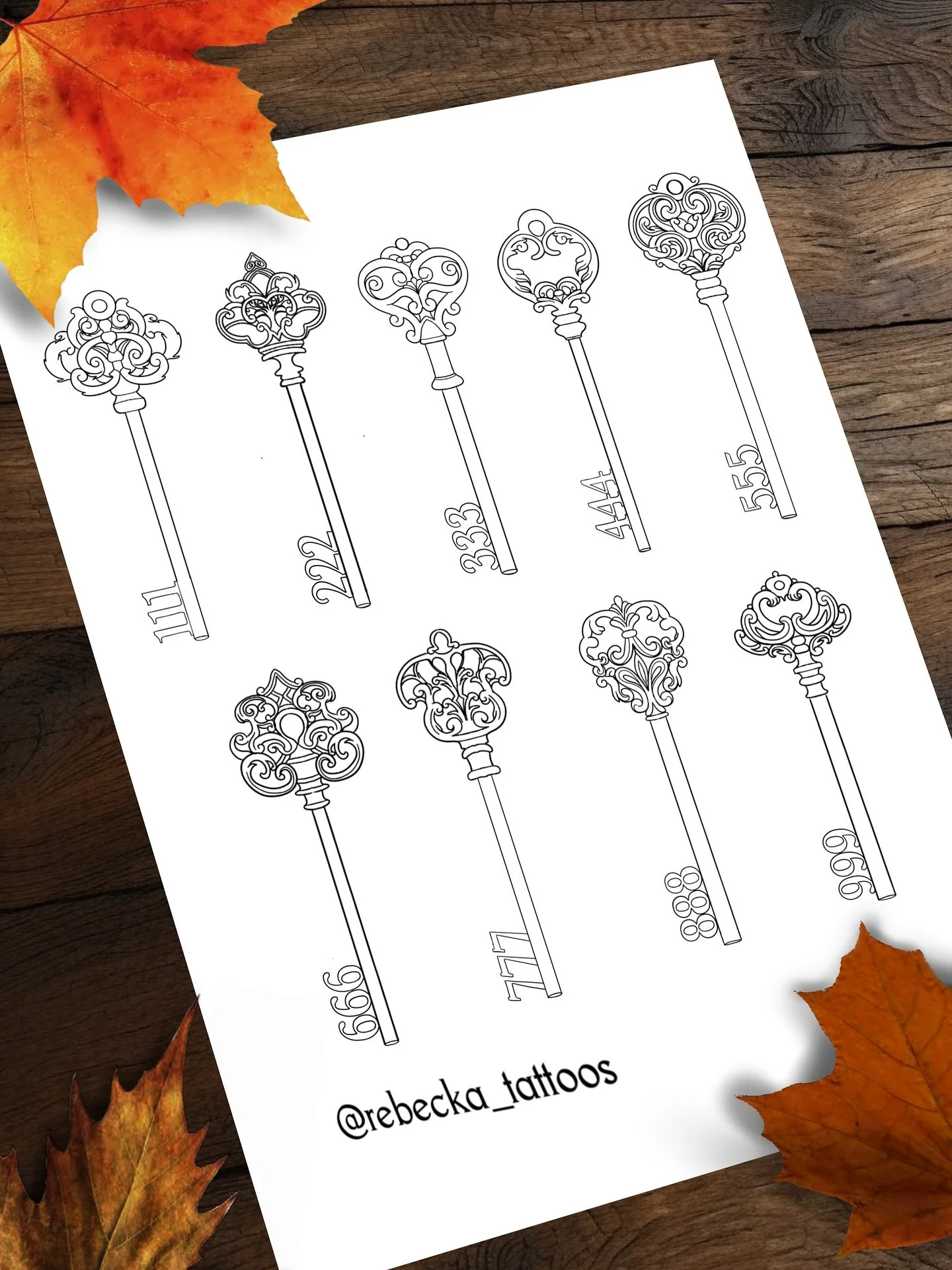 Angel numbers key flash designs
Handle and numbers can be changed to any combo.
Available in black and white or colour.
#angelnumbers #key #tattooflash #tattoodesigns #manchester #uk #manchestertattooartist #uktattooartist #thecoventattoomcr #tattooa