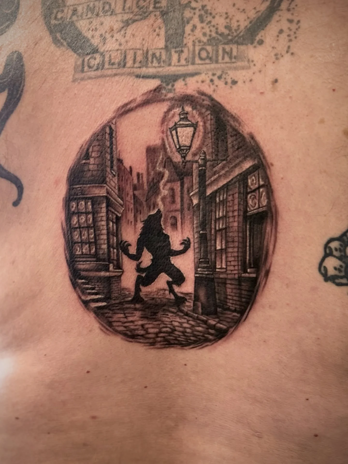 Werewolf tattoo from my tattoo flash
*
*
*
#tattoo #uk #manchester #uktattooartist #manchestertattooartist #tattooartist #horror #goth #gothic #alt #blackandgreytattoo #manchestertattooshop