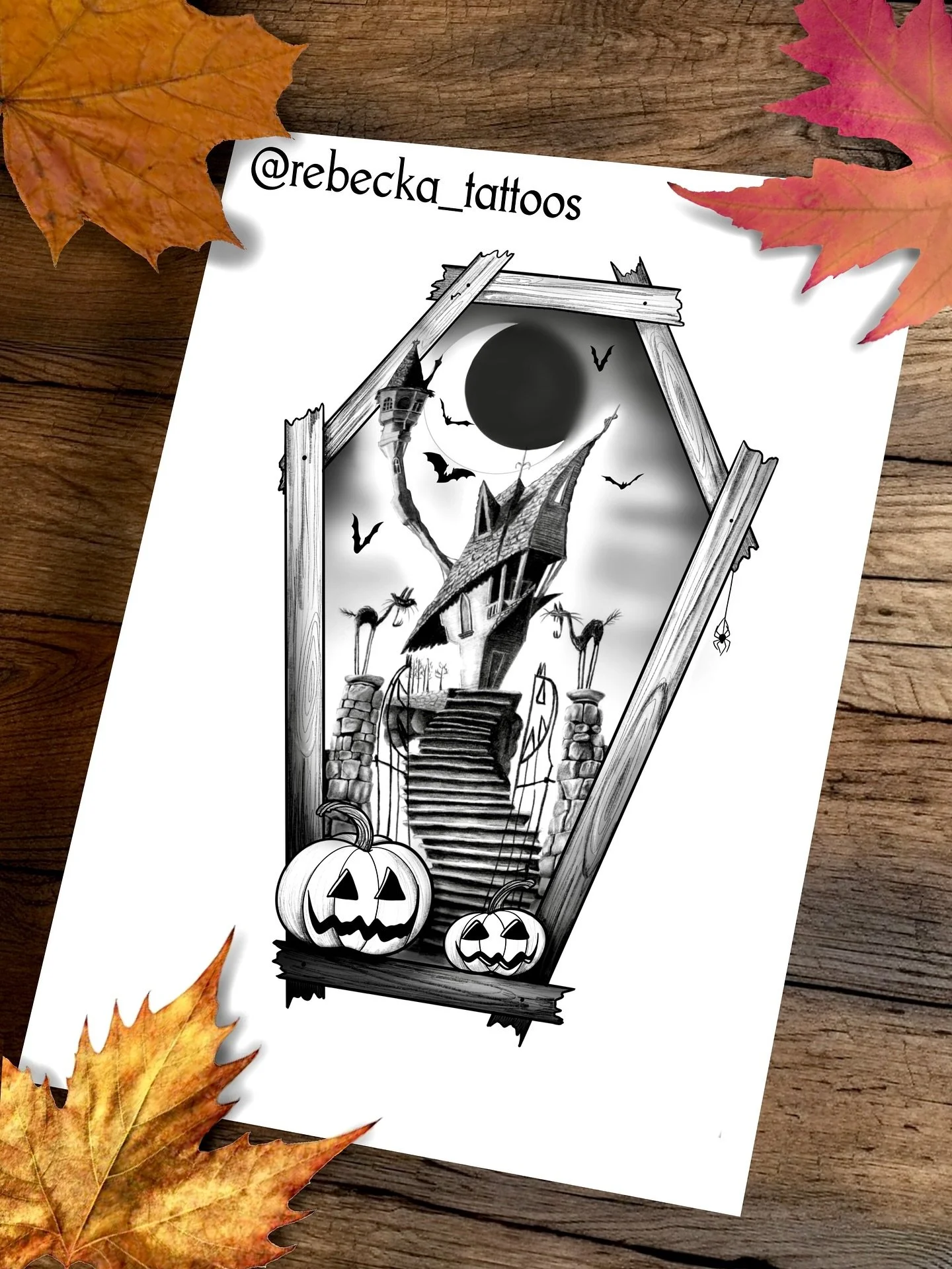 Jacks house- nightmare before Christmas 
#nightmarebeforechristmas #gothic #alt #manchester #manchestertattooartist #tattoo #tattooartistuk #uk

@the.coven.tattoo.mcr