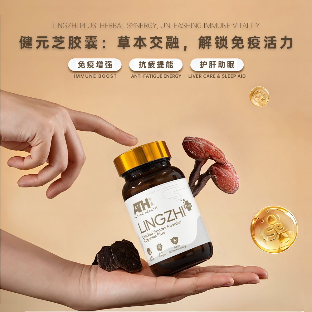 LingZhi Plus 健元芝60cap — Alltime Health Pte. Ltd.