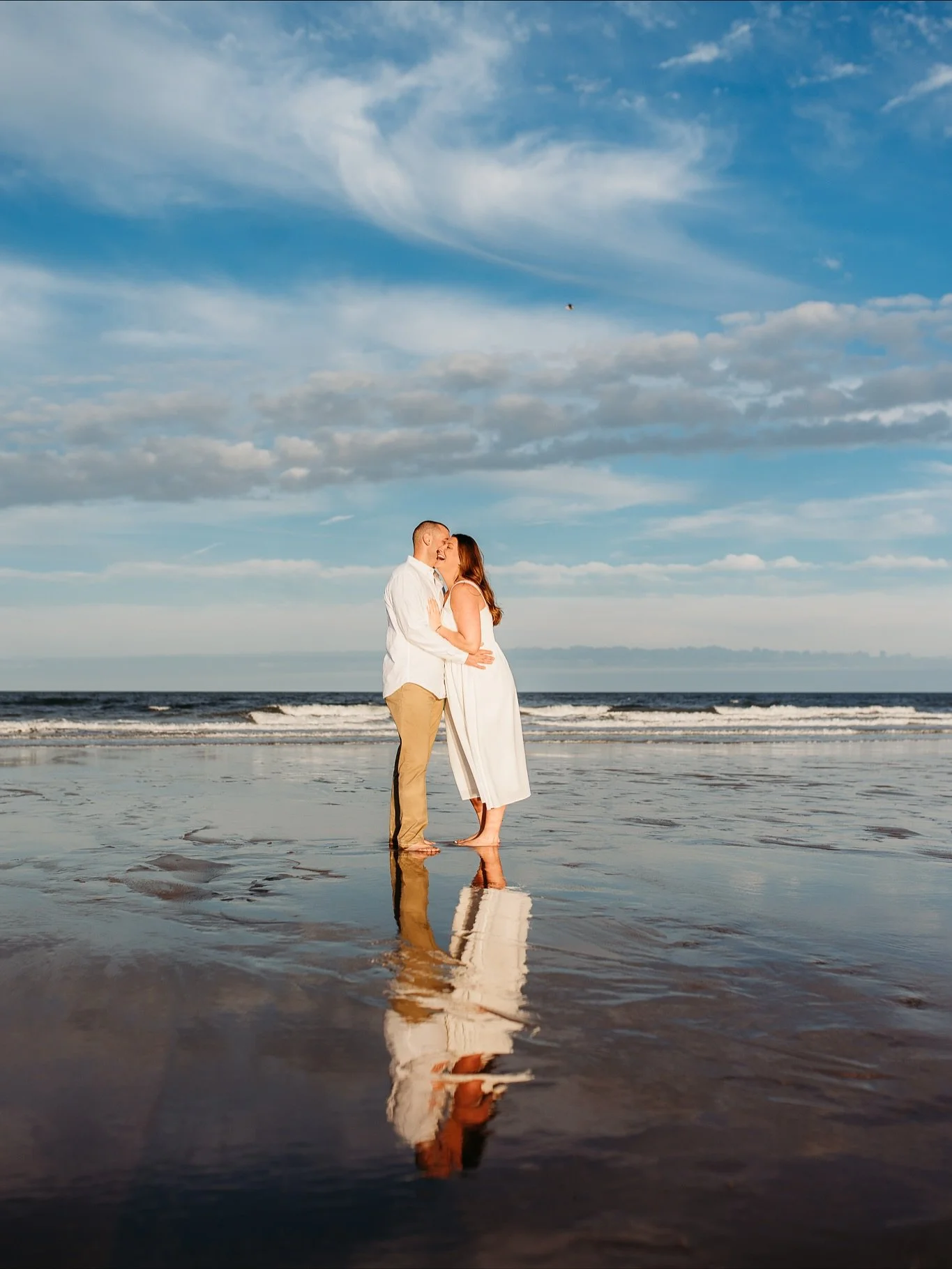 As Carrie Bradshaw once said: 

&ldquo;After a while, you just want to be with the one who makes you laugh&rdquo; 

🤍 these two 🤍

#nbpt #bostonengagementsession #bostonweddingphotographer #capecodweddingphotographer #newenglandweddingphotographer