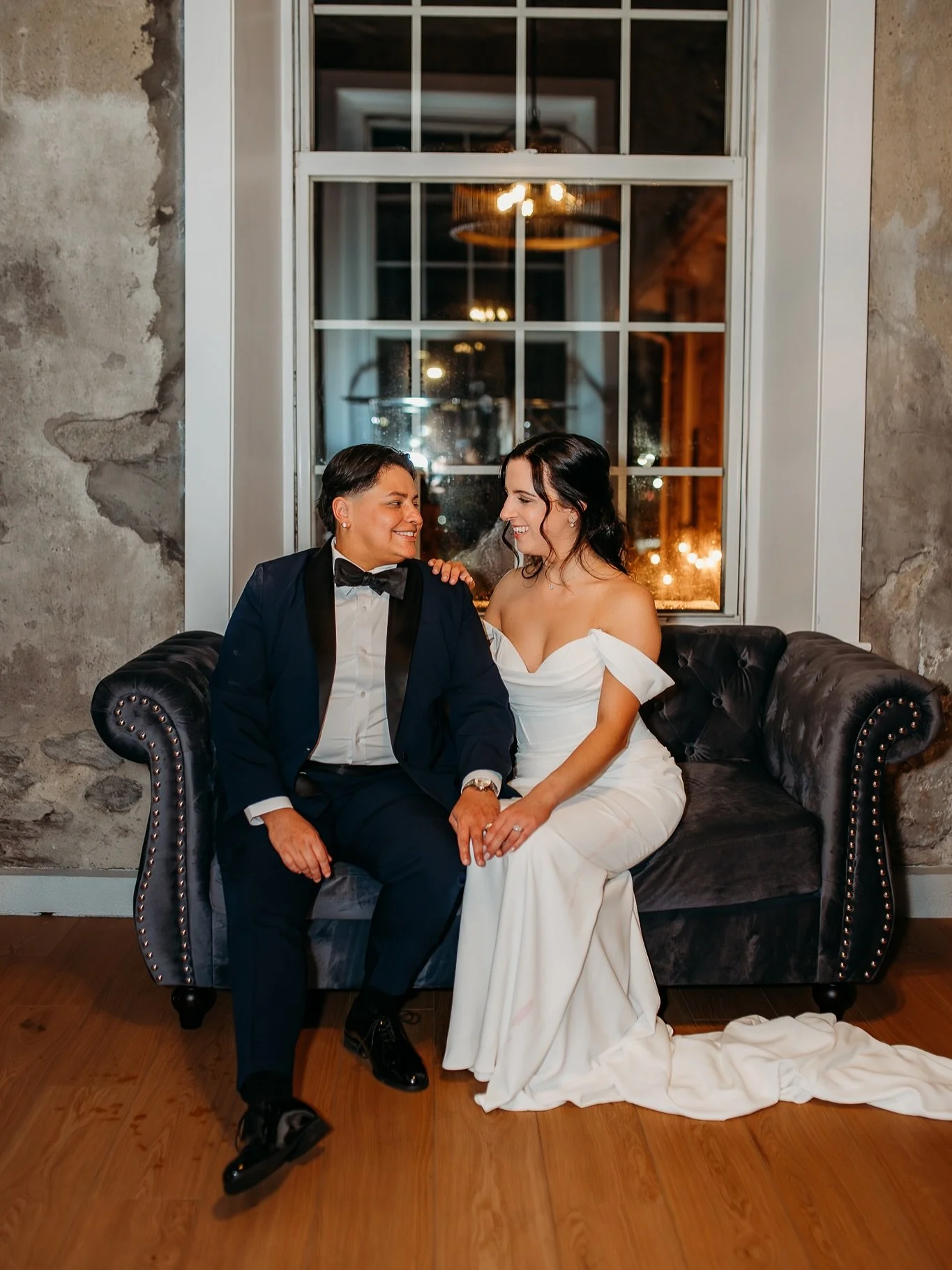 Ali &amp; Kheyra and maybe the most laid back banger of a wedding anyone has ever been to. Congratulations to these two loves #mrsandmrs &hearts;️

Dream Team: 
Photography: @alittleheartphoto 
Venue: @glenpharmer 
HMUA: @bostonbeautynetwork 
Details