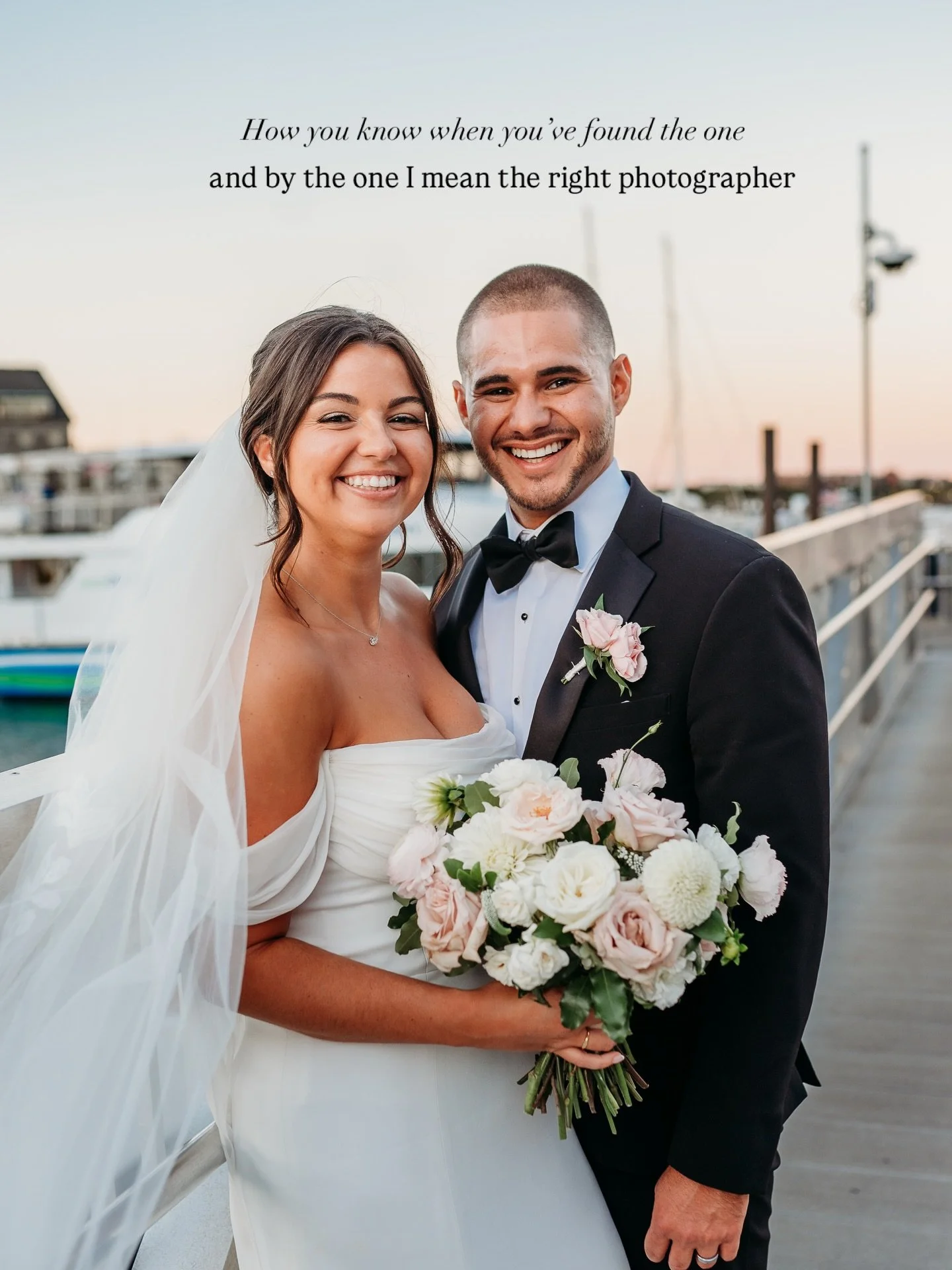 A picturesque Boston wedding day at the Long Wharf Marriott reminds me of this important thing: 

It is so important to feel comfortable with your vendors! On a day where you are going to feel every feeling so deeply, having people who you trust and 