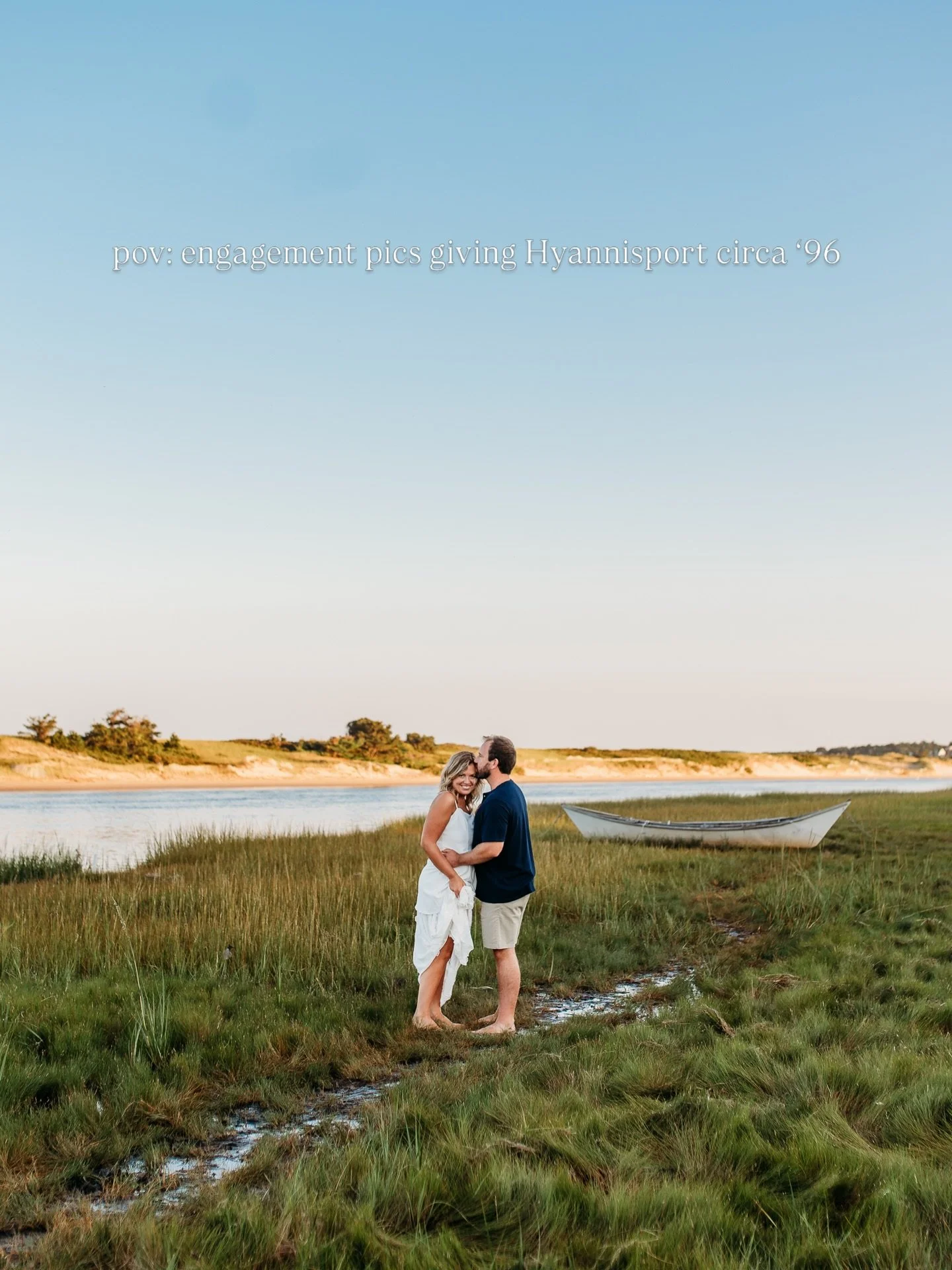 Hyannisport vibes all day over here after watching @lovestoryfx - I&rsquo;m so obsessed. Boat engagement pics? John&rsquo;s boat proposal? Yes please, always. 🌊

I have had the unique pleasure of shooting 3 weddings in Hyannisport, and yes- 100% wor