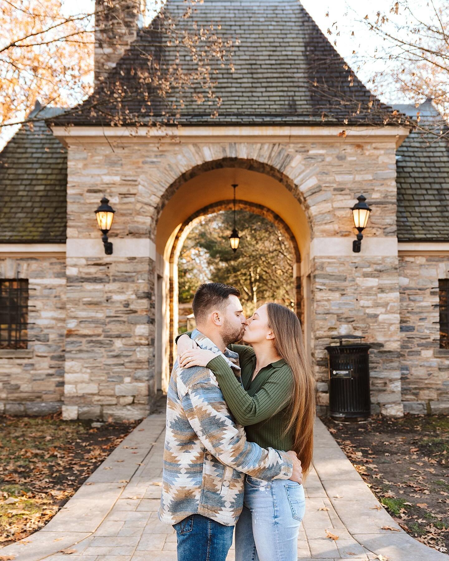 I had the best time with Marissa &amp; Robert at Frick Park.

#pittsburgh #pittsburghphotographer #photography #portraitphotography #engagementphotos #engaged #burghbrides #november #frickpark #2024bride #candidphotography #candidmoments #cutecouple 