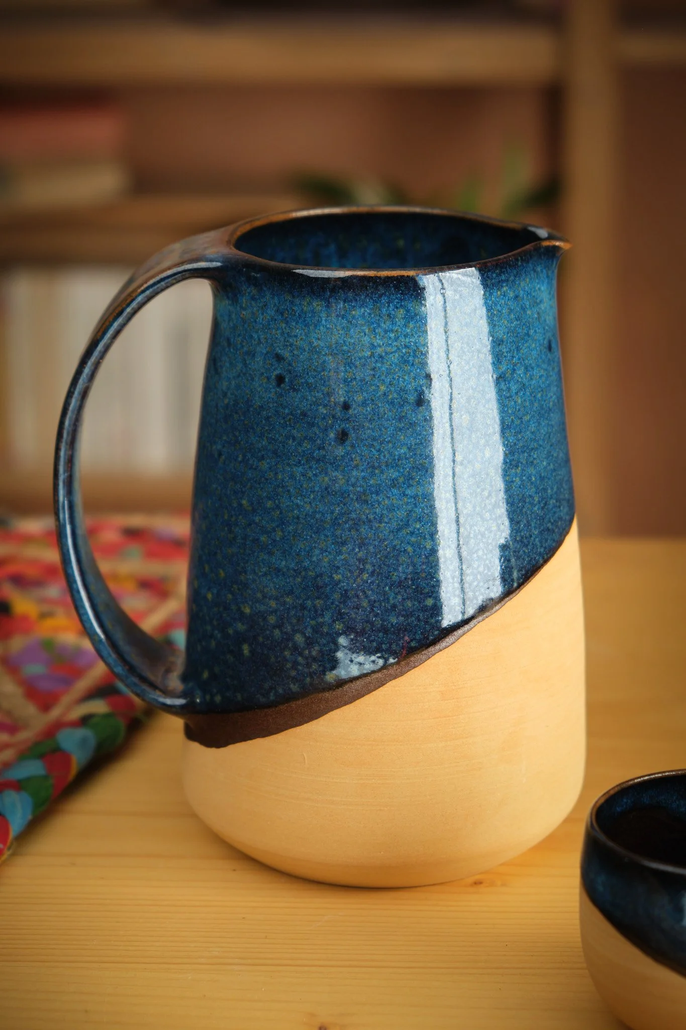 Pichet à eau en grès artisanale céramique nouvelle aquitaine