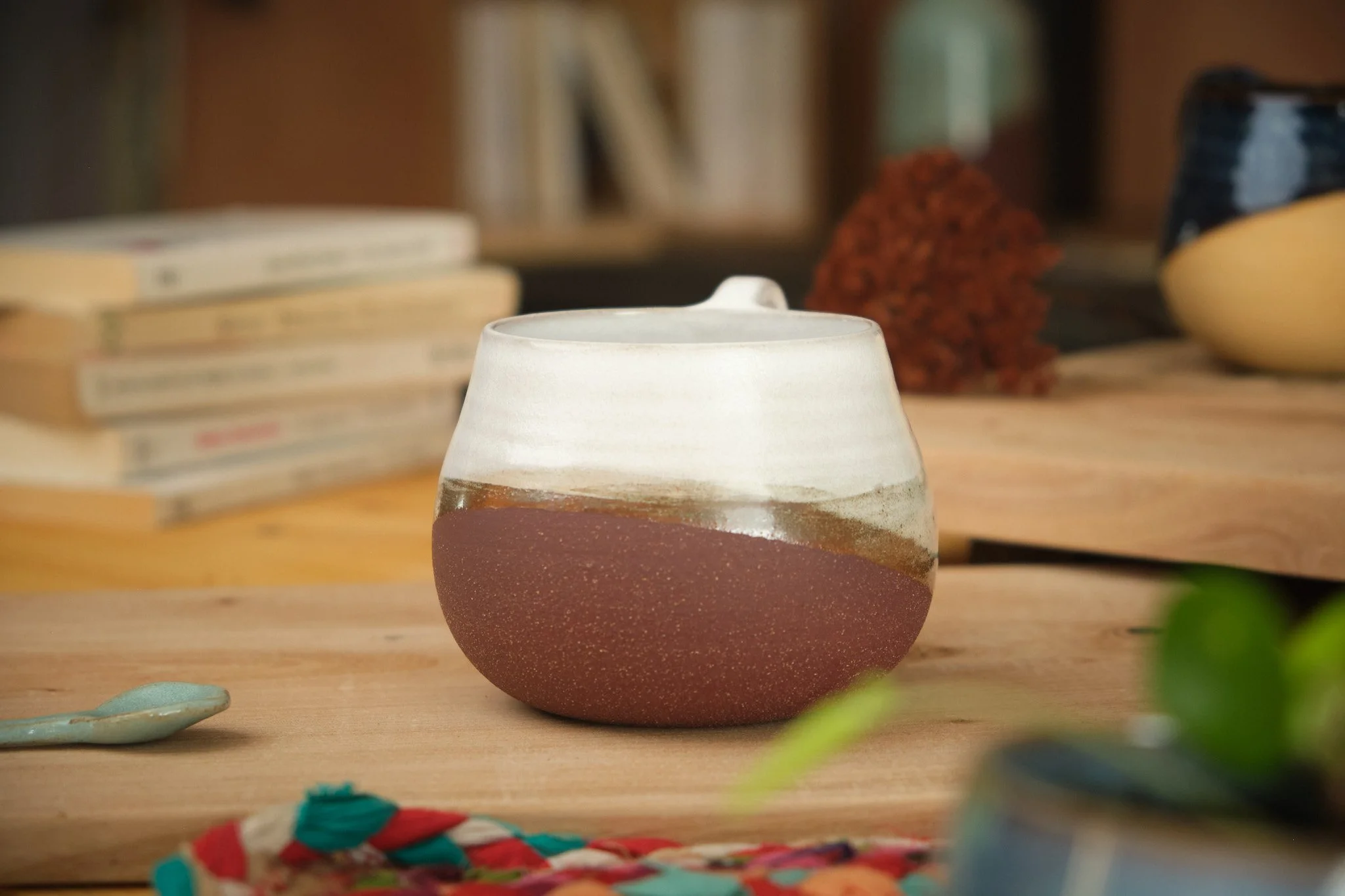 Mug La paume artisan dordogne rouge blanc.jpg