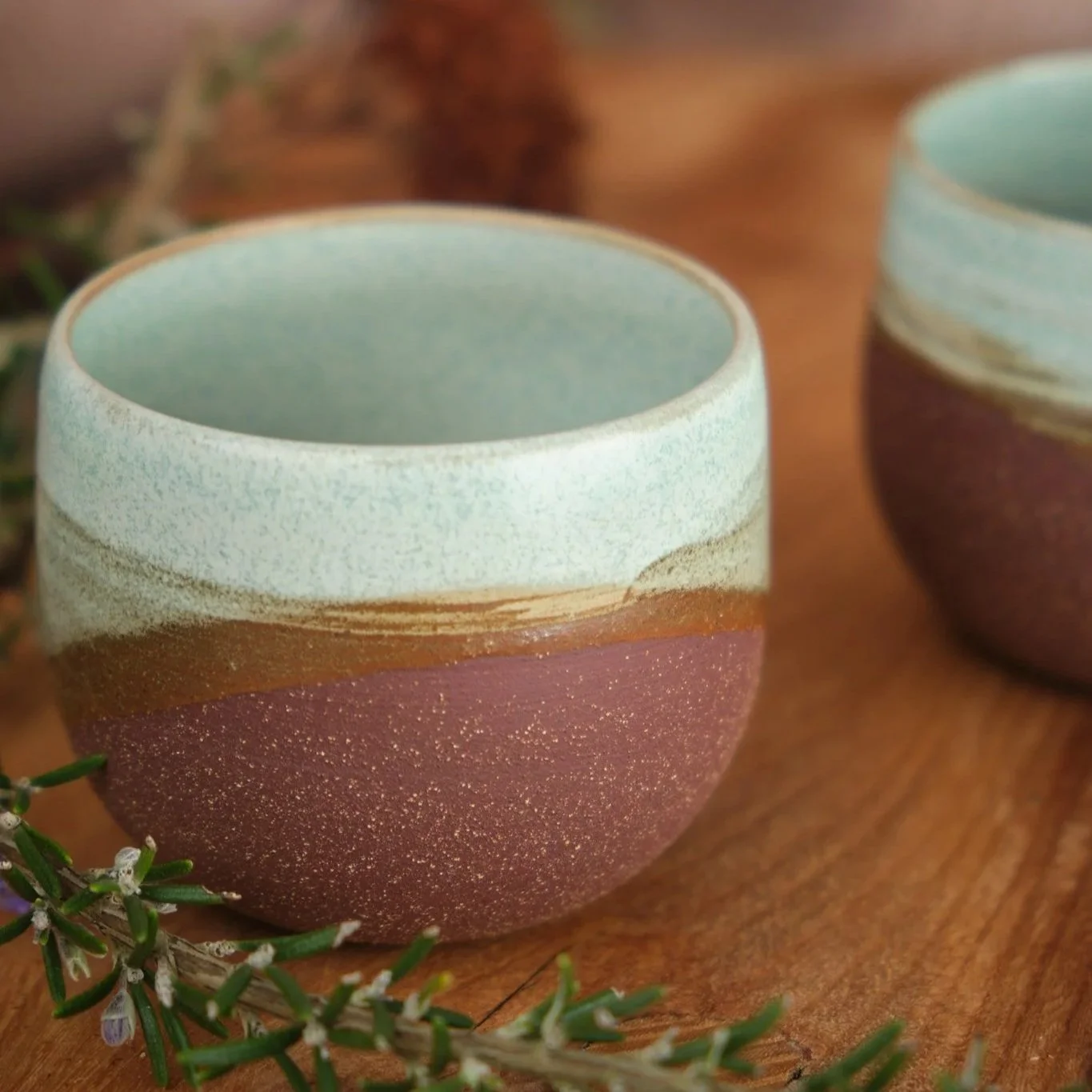 Tasse Expresso - Terre Rouge émail Vert