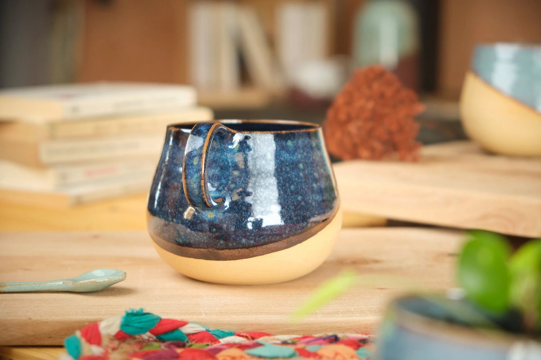 Mug La paume artisan dordogne Sable nuit.jpg