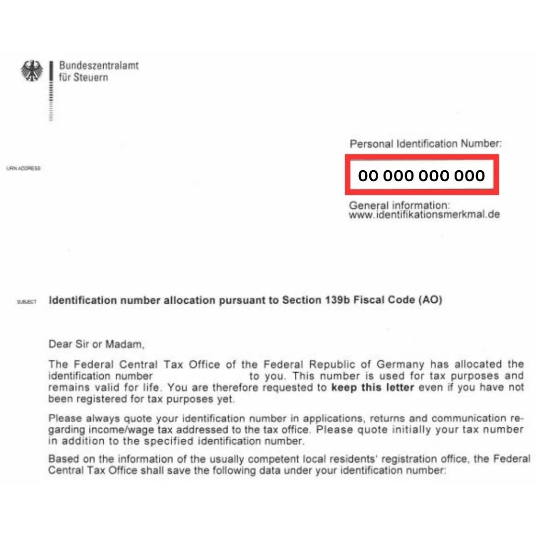 German Tax ID What You Need to Know — Hub Germany
