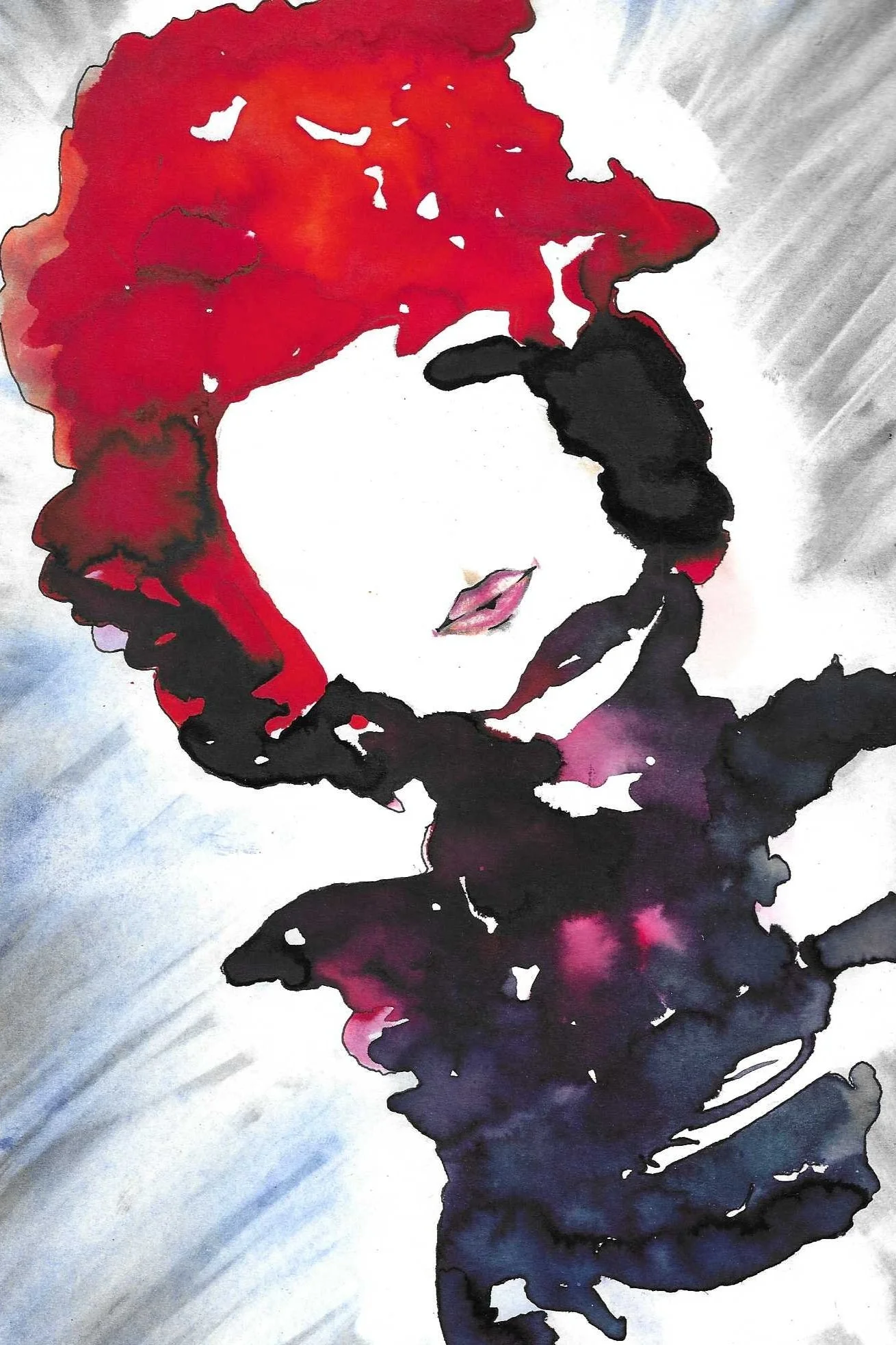 Ink & Dry Pastels