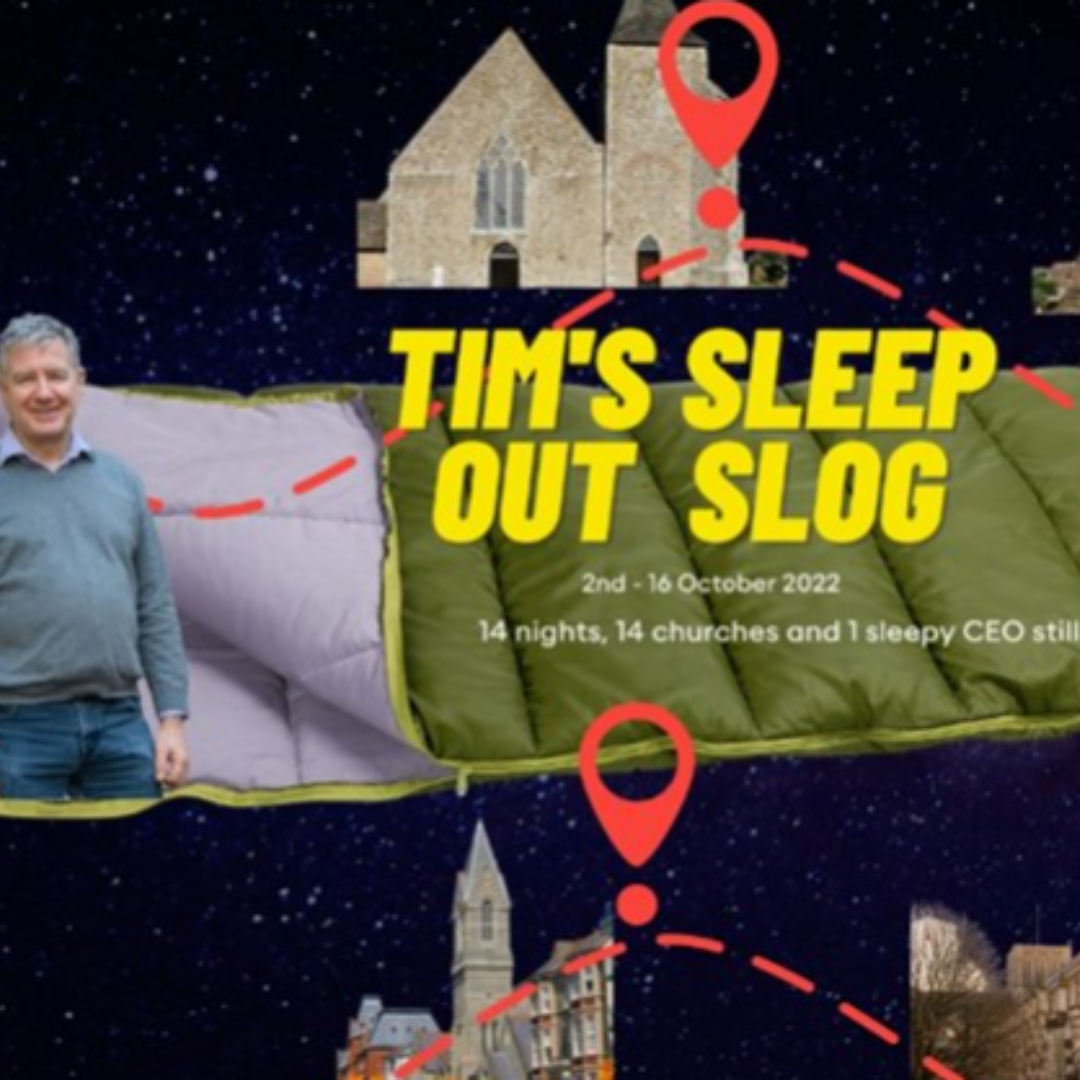 The Archer Project CEO Tim is sleeping out for 14 days