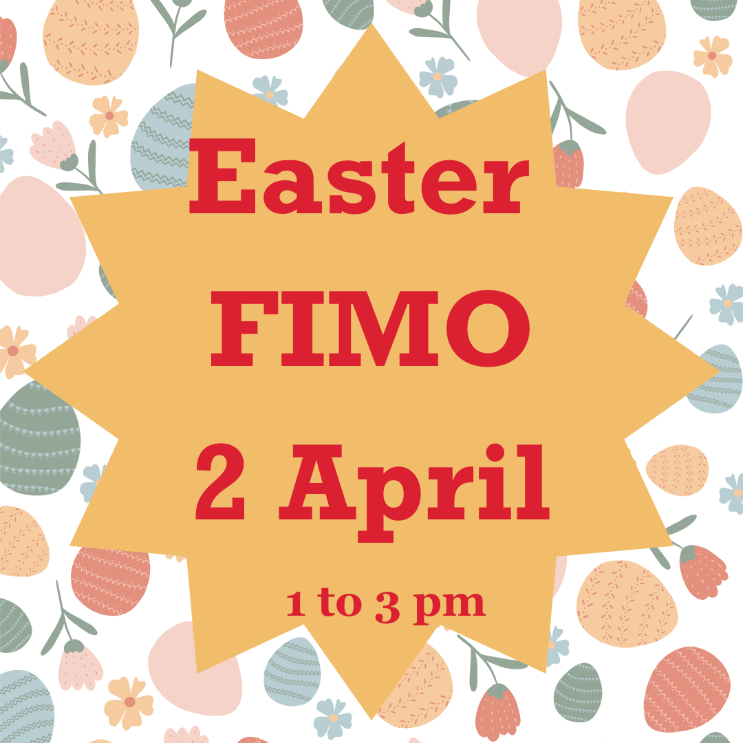 Easter Holiday creative family workshop - FIMO Tue 2 pm