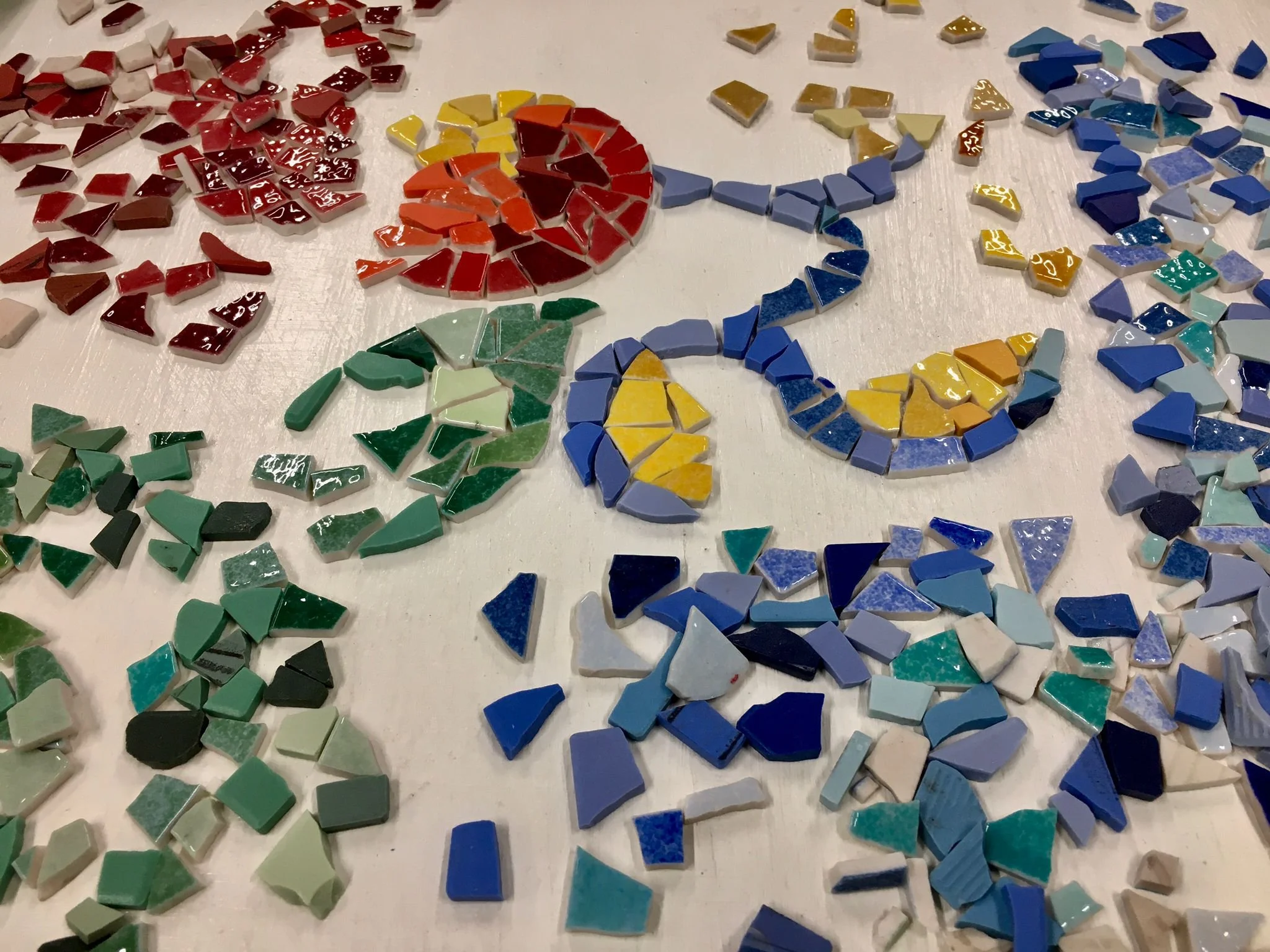 Mosaic workshop with artist Andy Heath