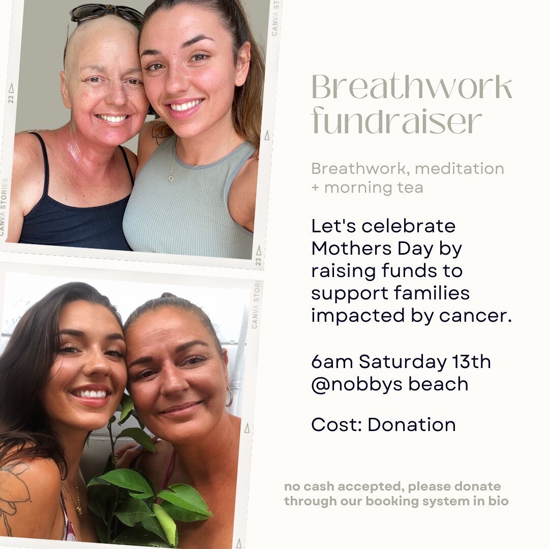 @cancercouncil Fundraiser, Mothers Day Weekend. 

My mum has been battling cancer for many years, and it would not be possible for her to be still standing here today without the assistance of charity groups like the cancer council, which support res
