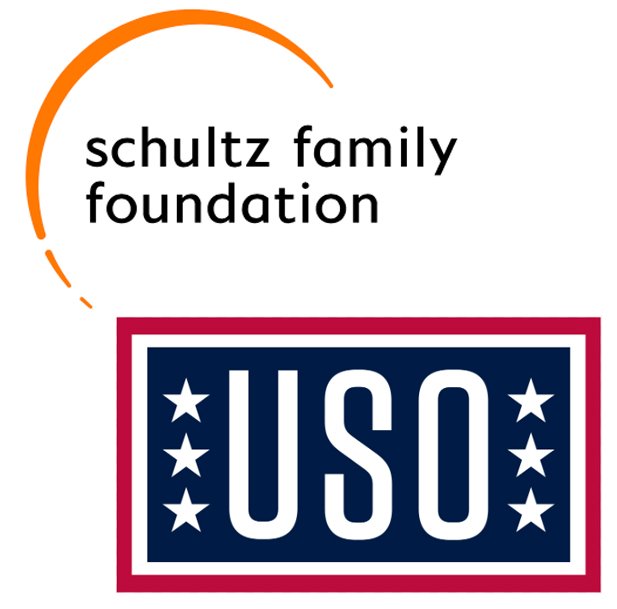Schultz Family Foundation USO logo.