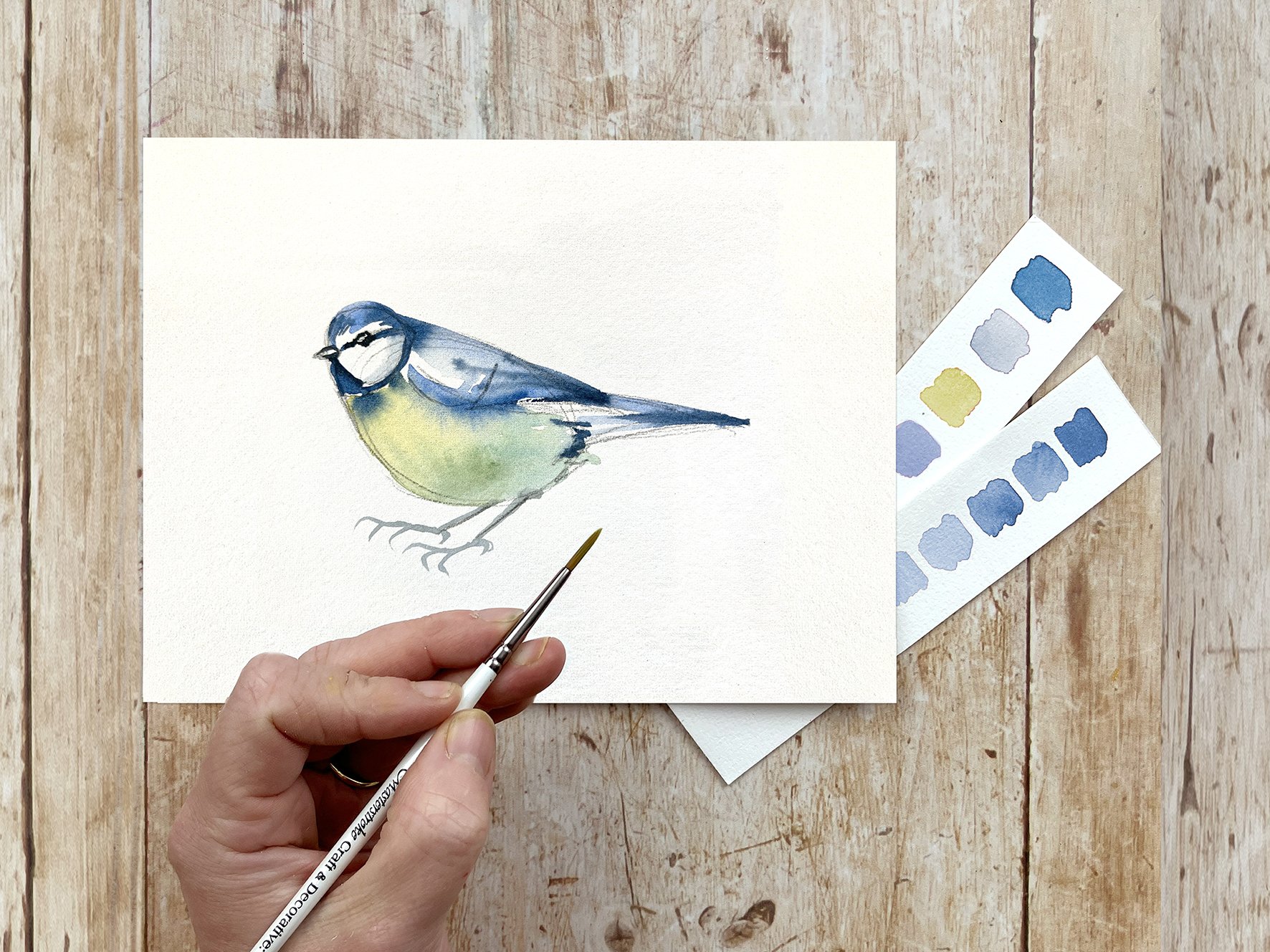 CRAFT // WATERCOLOUR BIRD WORKSHOP WITH HARRIET DE WINTON // 02.06.24