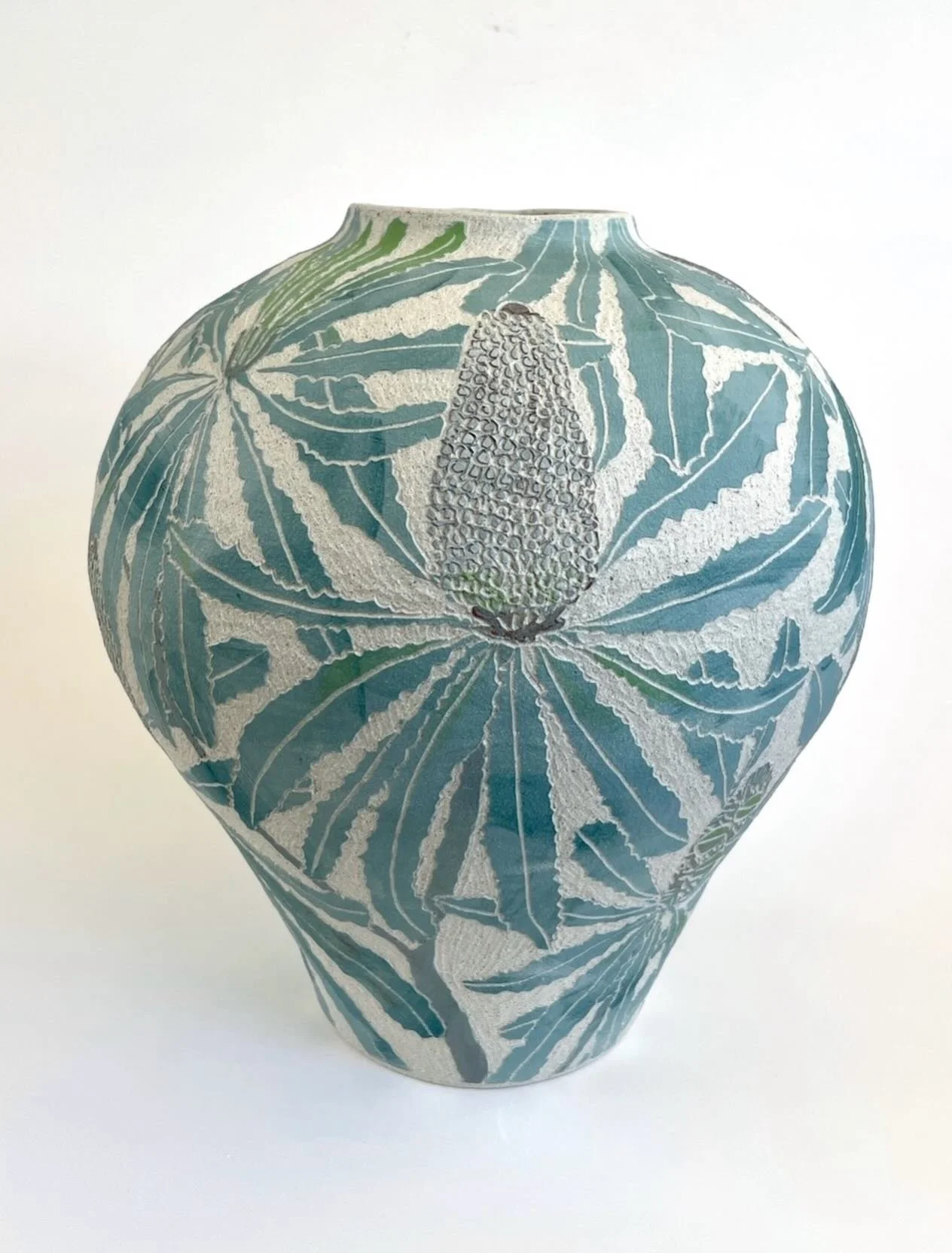 I just received the happy/sad news that Saw Banksia was shortlisted for the Korowa Ceramic Art Prize 🥰&hellip; but due to an administrative slip-up, I wasn&rsquo;t notified 😢 I just found out today, the last day of the exhibition. Disappointed not 