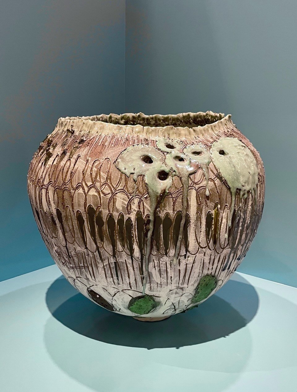 Very fortunate to be on a stopover in Singapore while the @loewefoundation Craft Prize finalists are showing at @nationalgallerysingapore.

My phone pics can&rsquo;t convey the scale and material quality of these pieces. I was thrilled to see work by