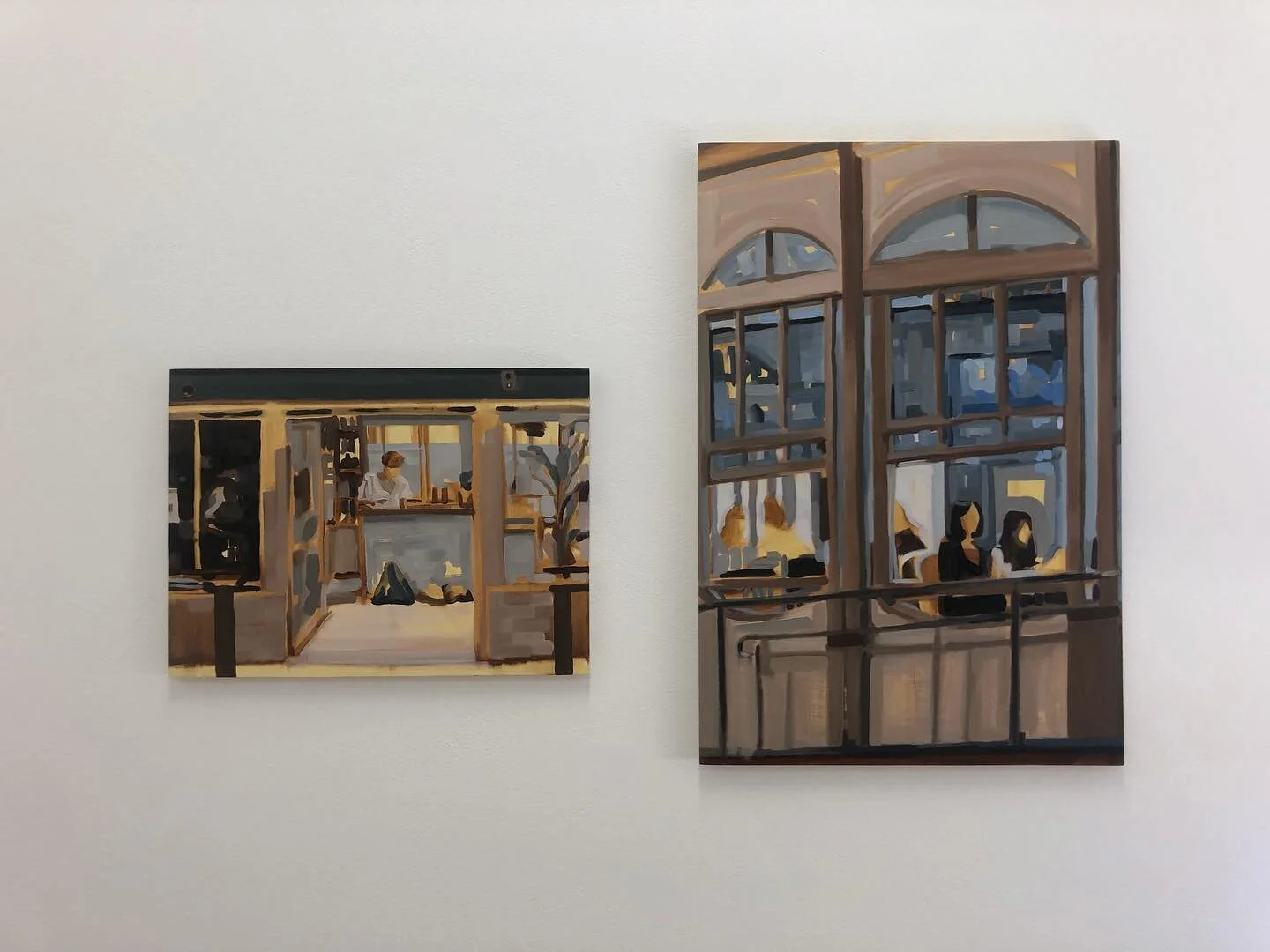 Today is the last day to view the graduate exhibition in person - open 9-5pm @adelaidecentralschool 

These works pay homage to the minutiae of life within the social spaces of my neighbourhood through Autumn / Winter of 2021

I try to emanate the di