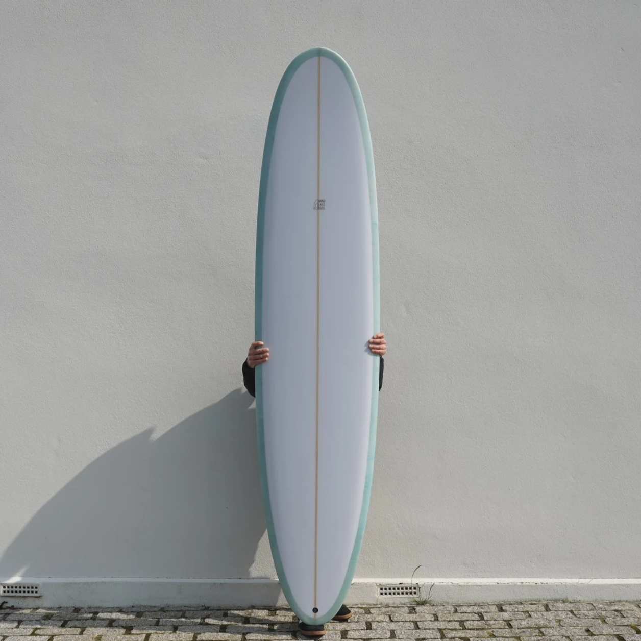 longboard surfboard hand made in cornwall