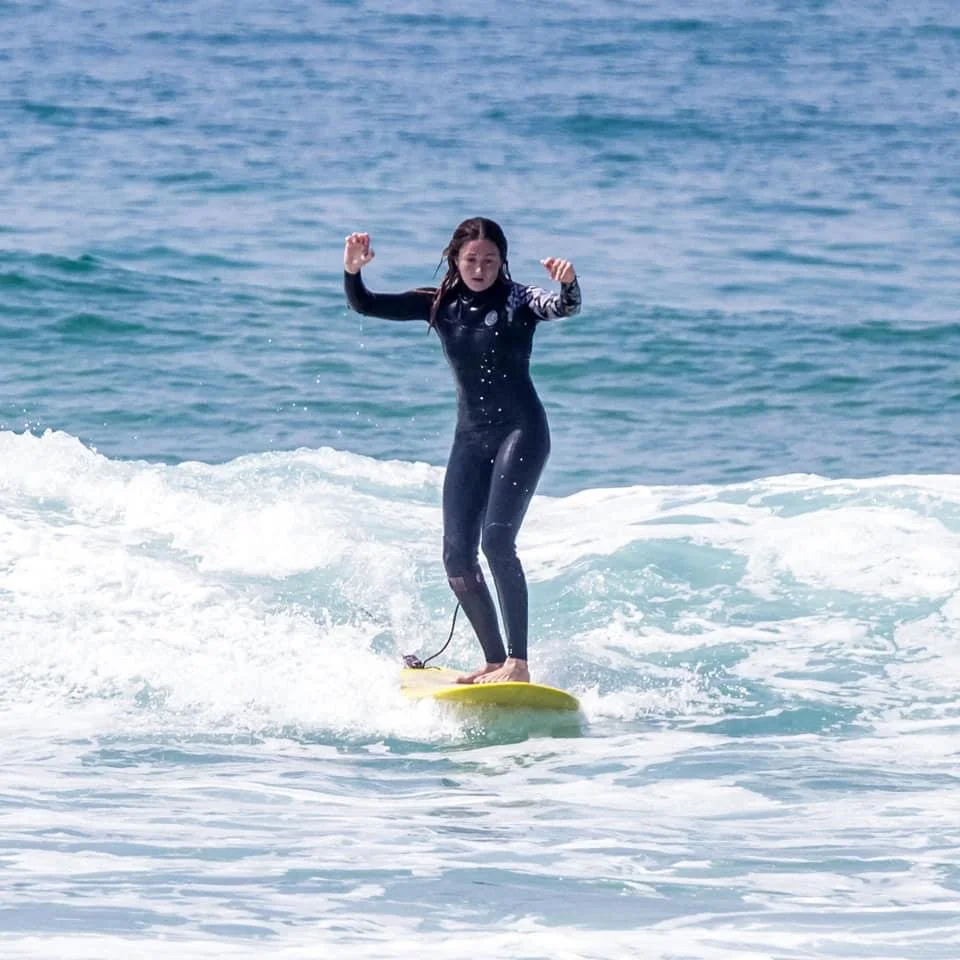 Intermediate surf lessons Newquay