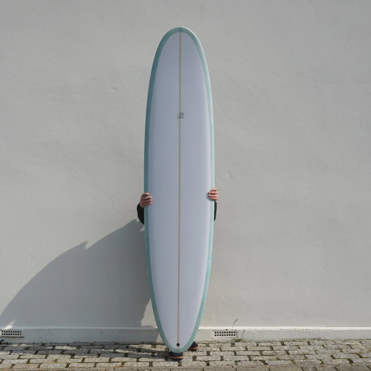 Fish tail surfboard hand made in cornwall