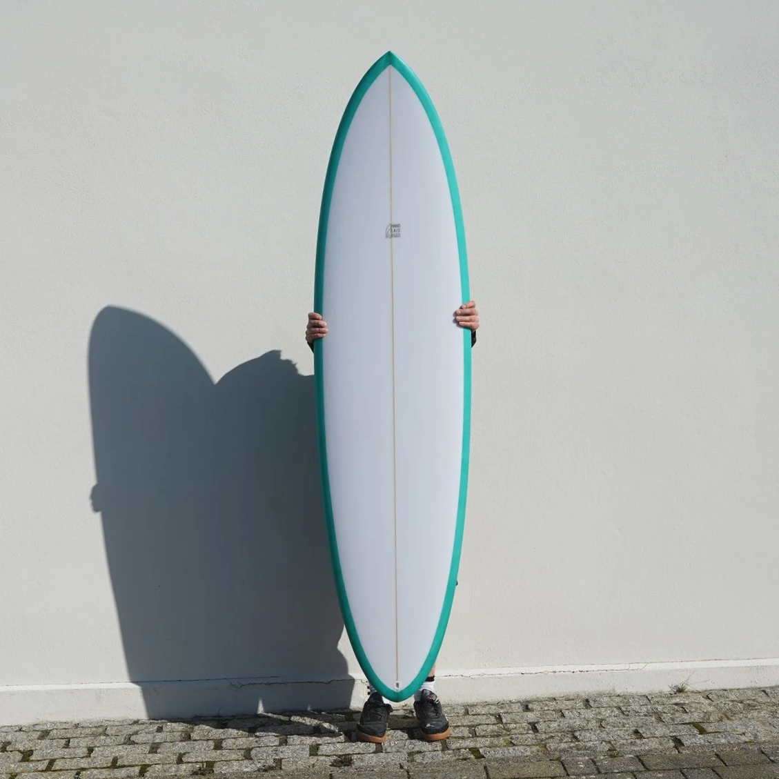 Performance mid length surfboard for UK conditions
