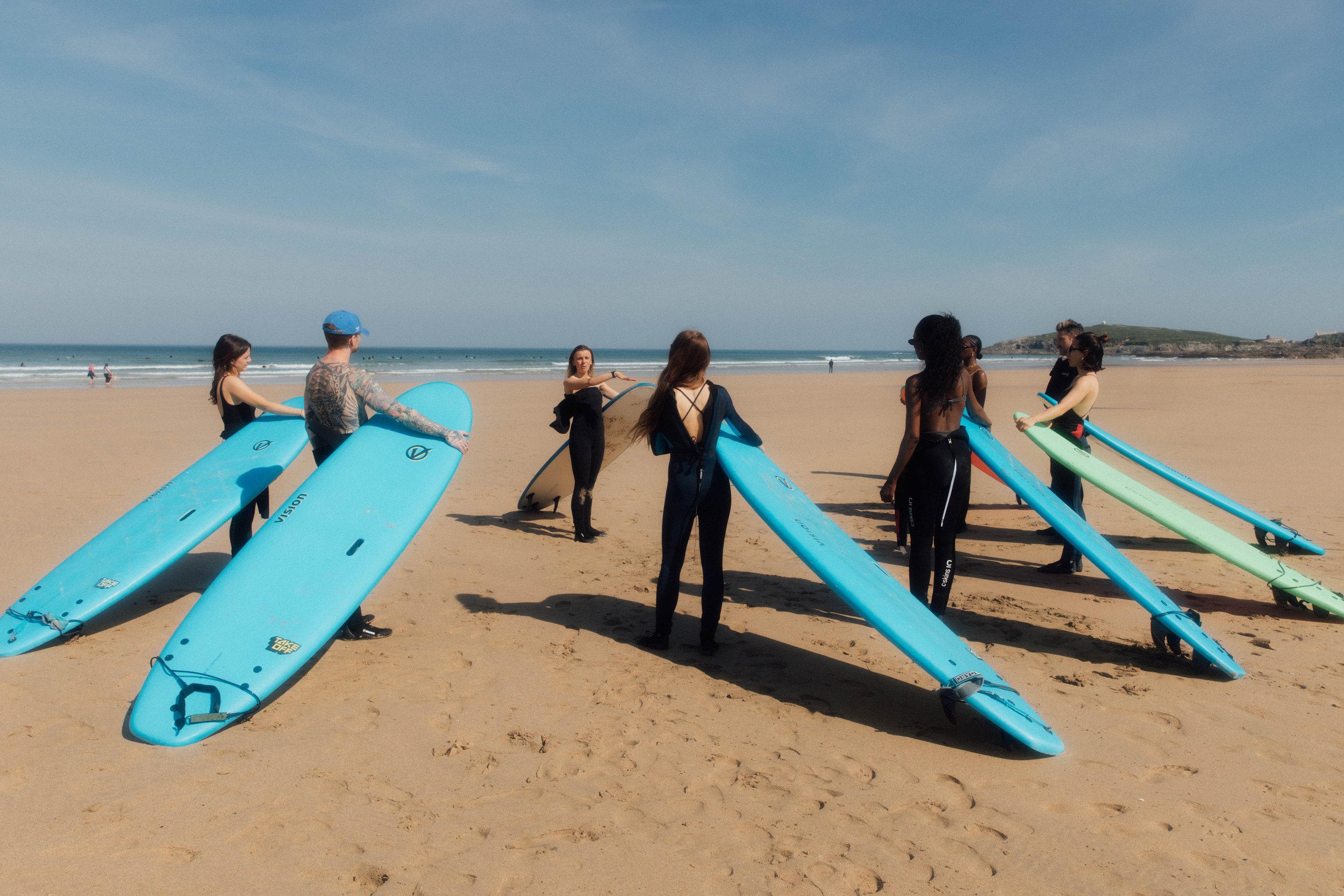 surf lessons newquay cornwall