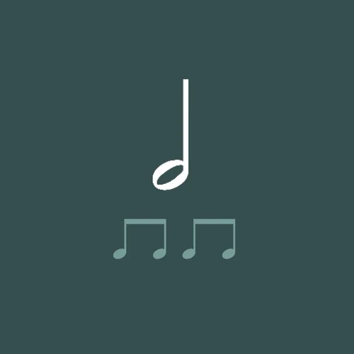 Half Notes notation tile