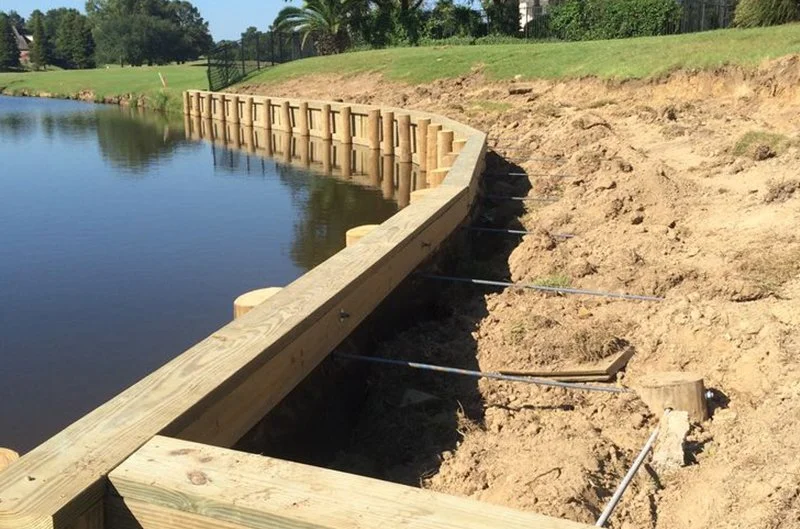 Bulkhead construction by Waterside Services