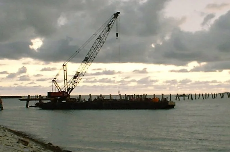 Industrial marine construction by Waterside Services