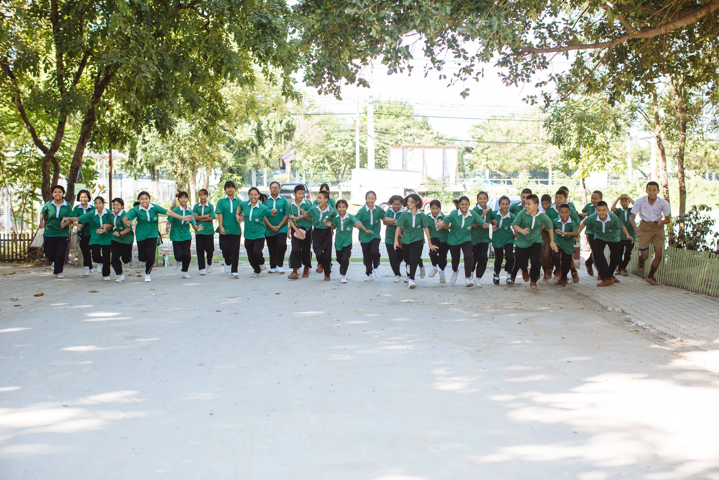 The Gospel Shared And A Team Of Farang