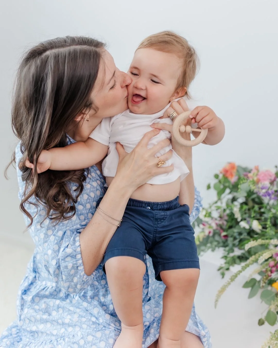 The ones where they&rsquo;re giggling so hard they can&rsquo;t hold still? Those are my favorites.

In-studio lifestyle sessions are perfect for this stage, when your little one is mobile, opinionated, and absolutely hilarious. We&rsquo;re not chasin
