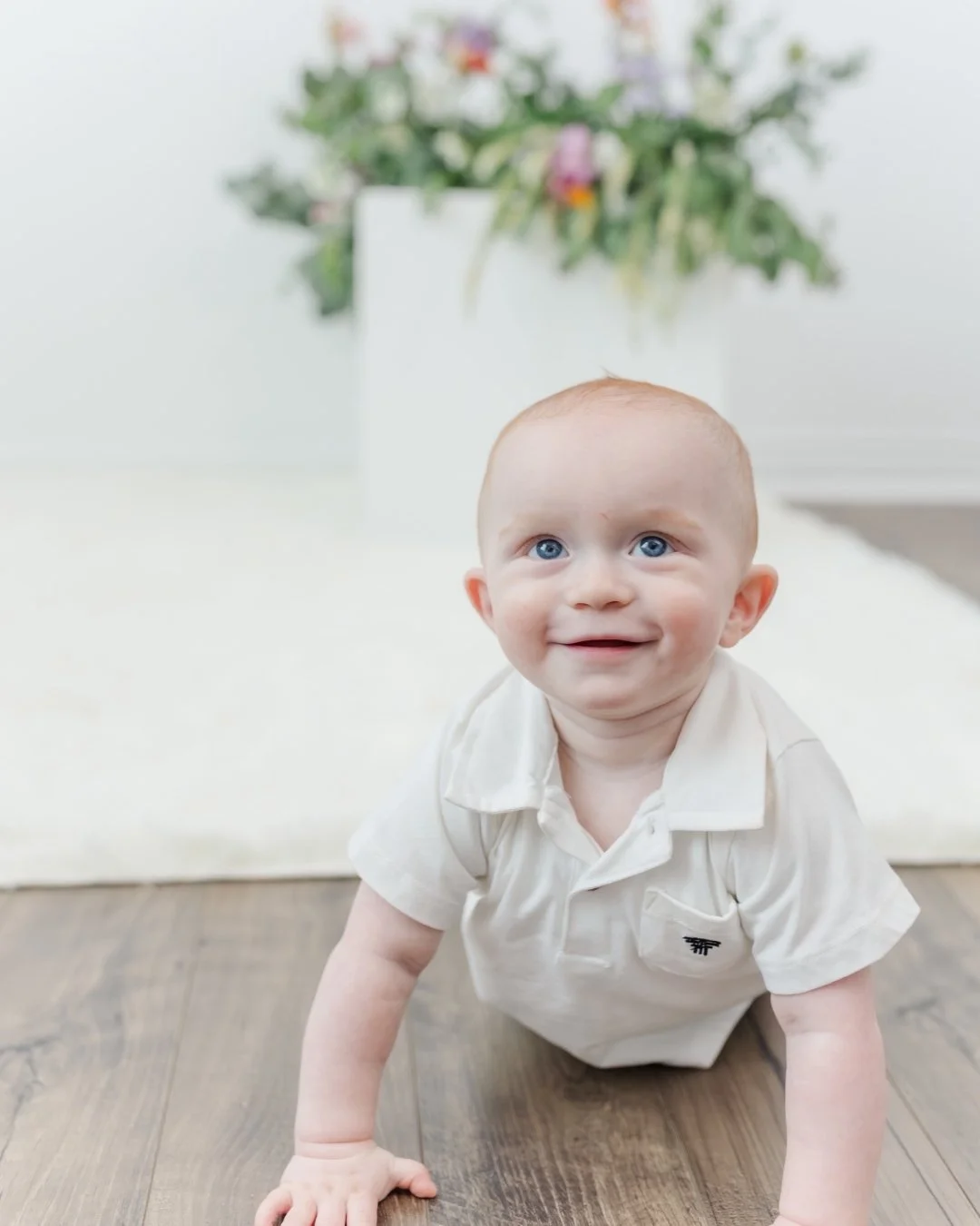 This smile. This stage. This is the one.

Milestone sessions are perfect for capturing this moment before it shifts into the next one. Simple setup, natural light, and a baby who thinks the whole thing is hilarious &mdash; that&rsquo;s all we need.

