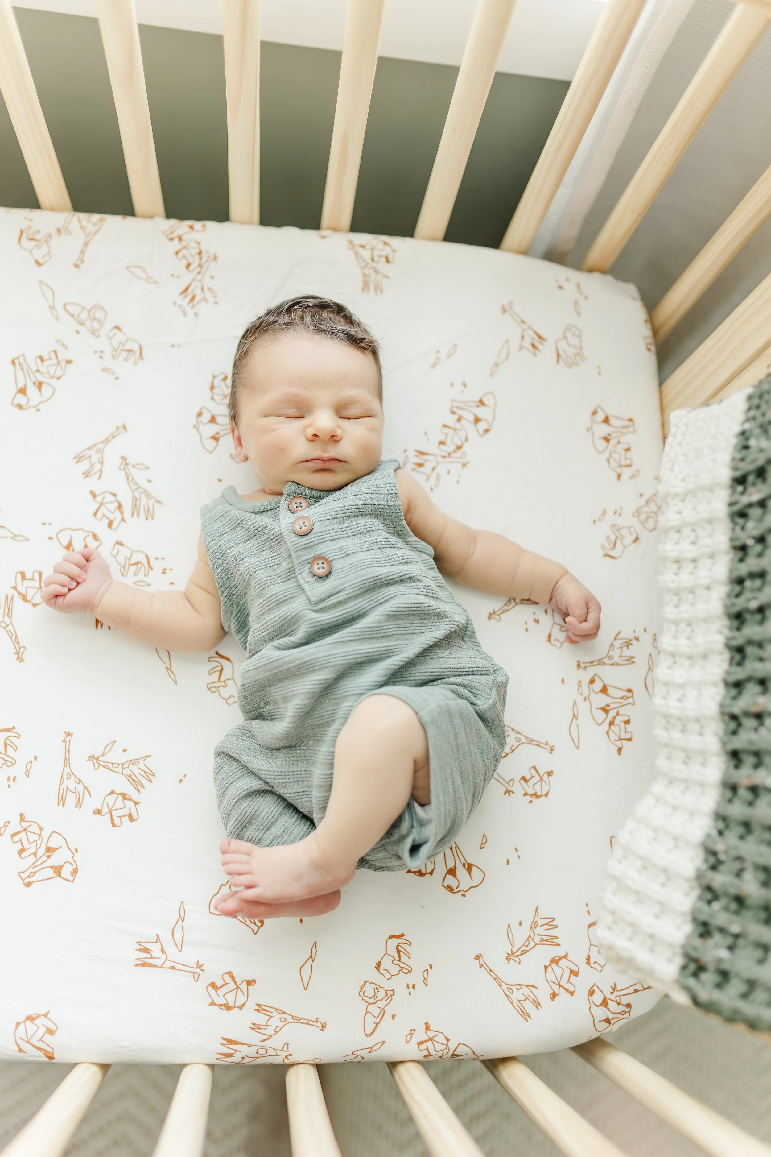Baby Rowan {Greenville, South Carolina At-Home Newborn Photography}